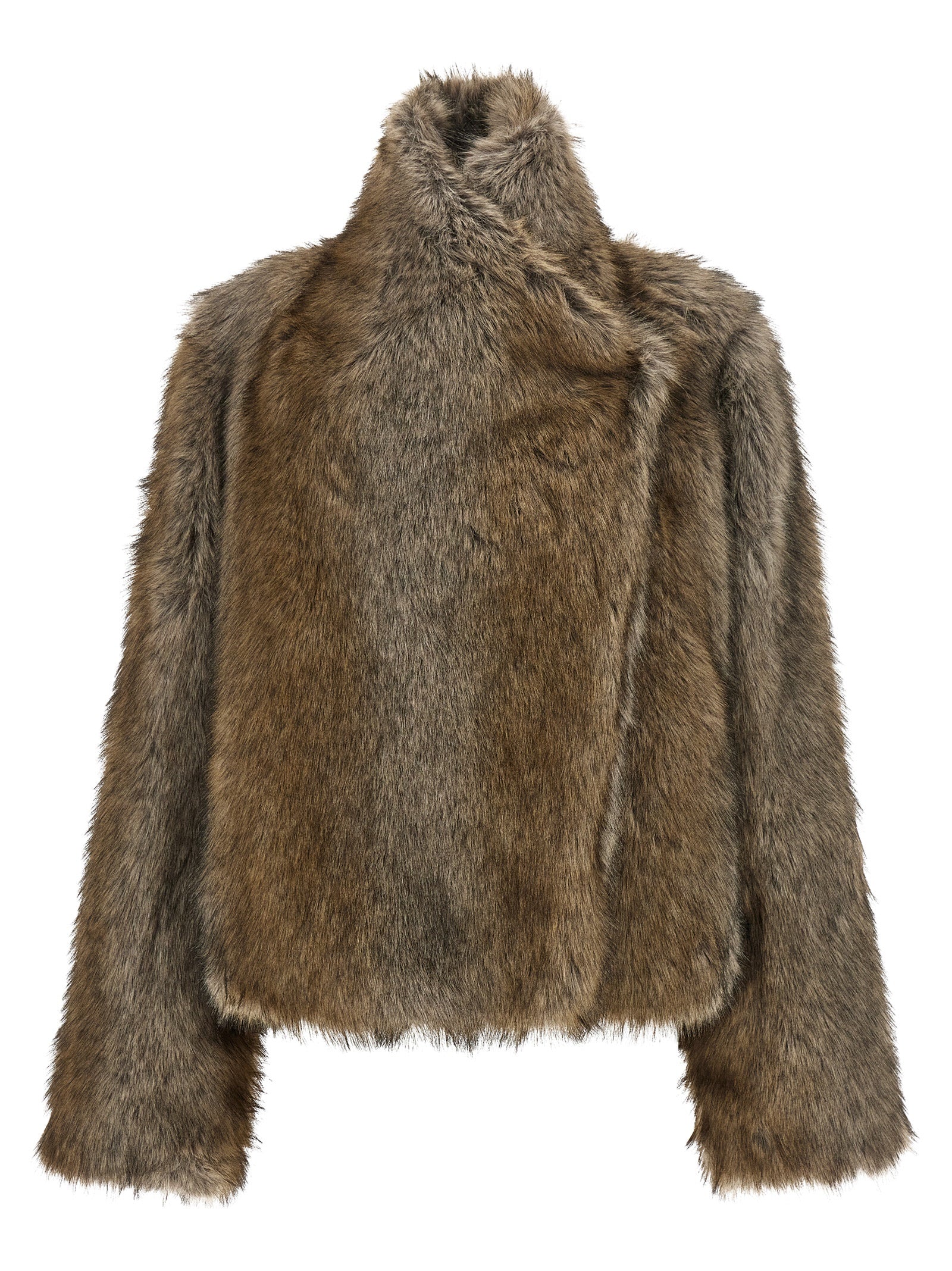 B&B Couture 'Brigitte First' Eco-Fur Coat
