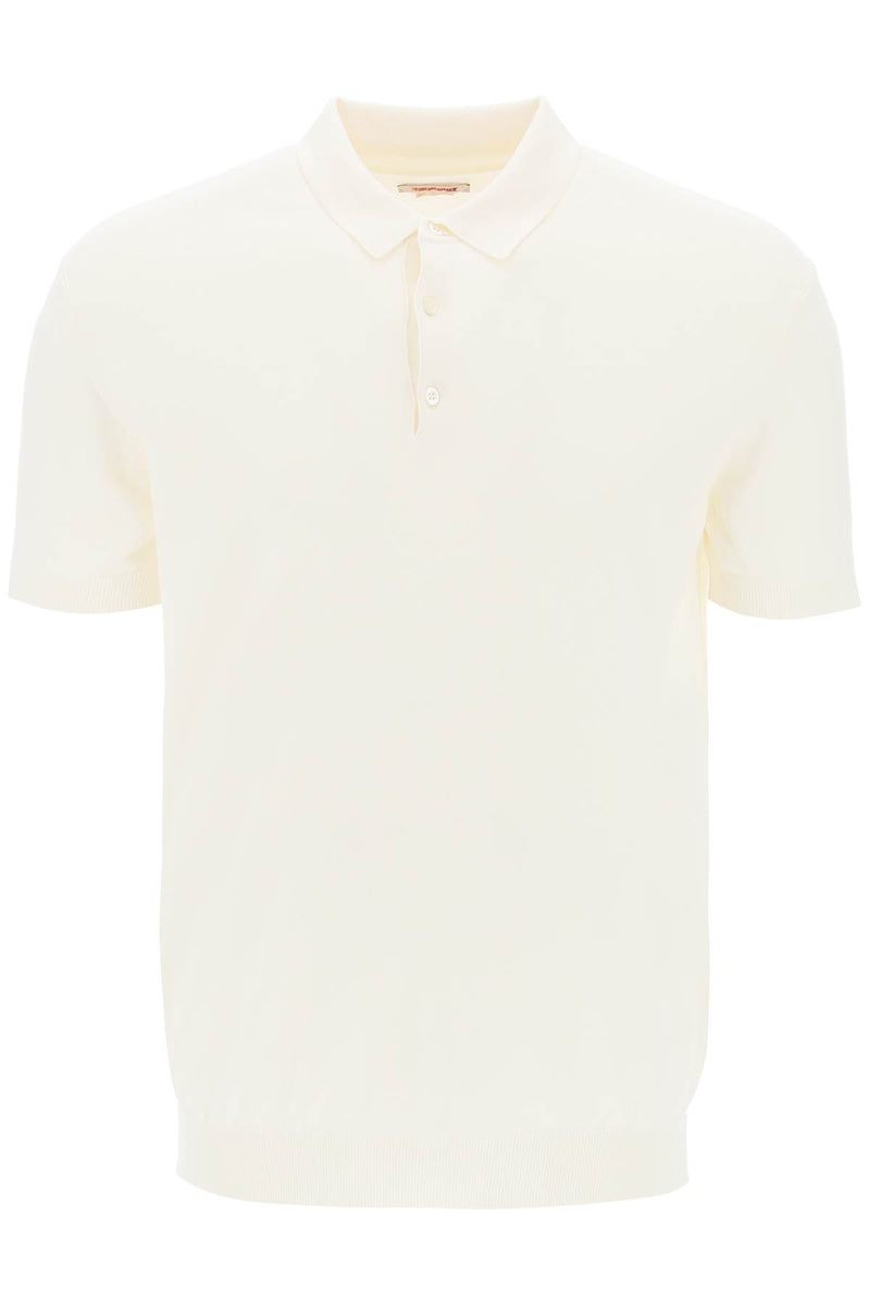 Baracuta Short-Sleeved Cotton Polo Shirt For White