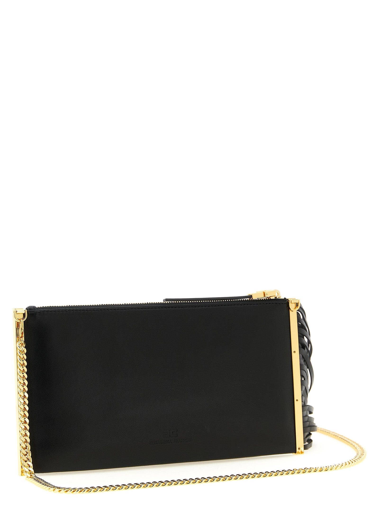 Elisabetta Franchi Fringed Clutch