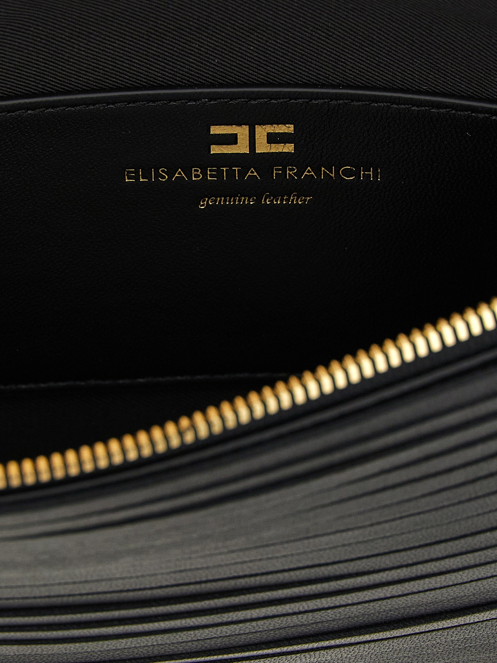 Elisabetta Franchi Fringed Clutch