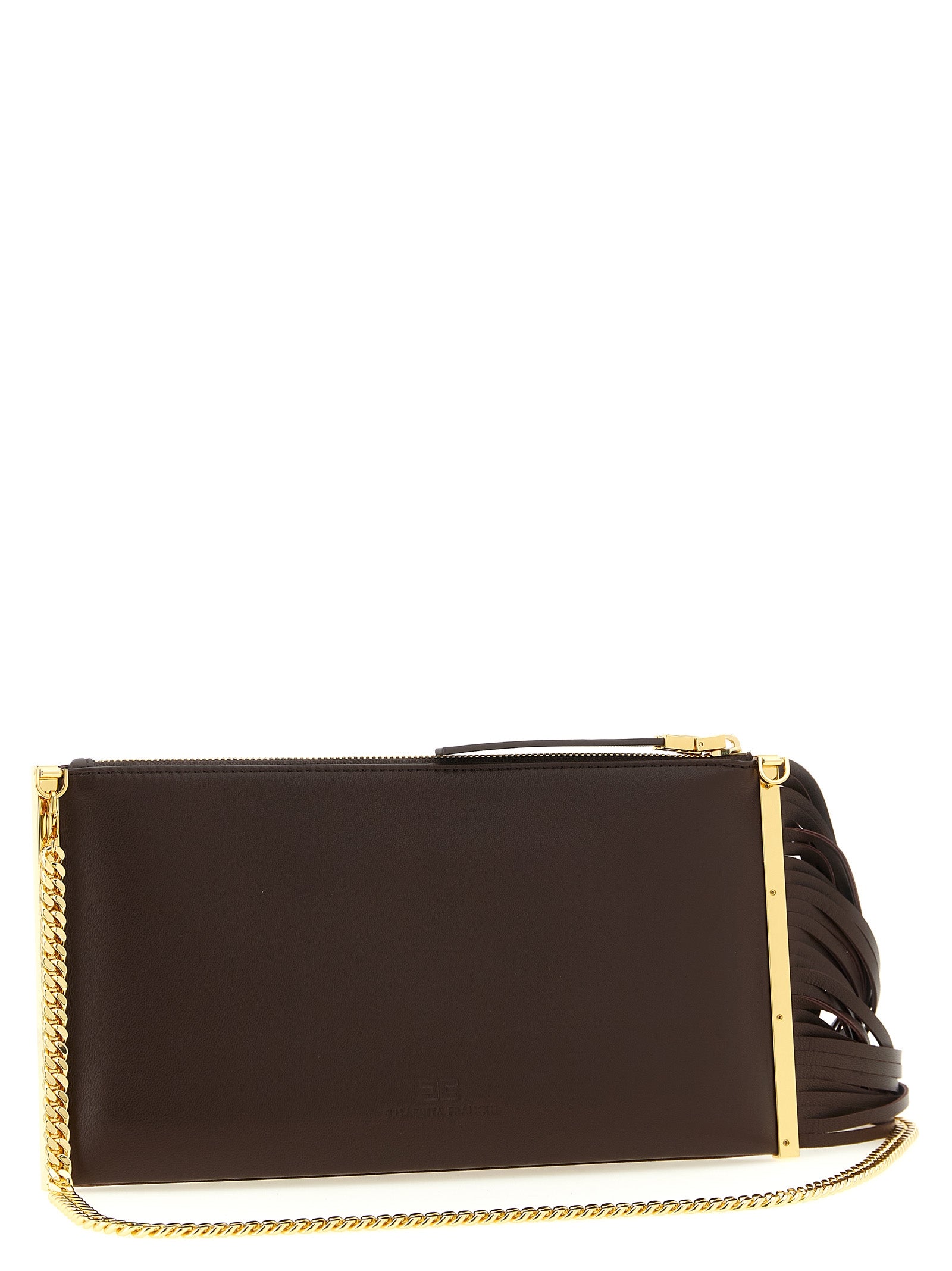 Elisabetta Franchi Fringed Clutch