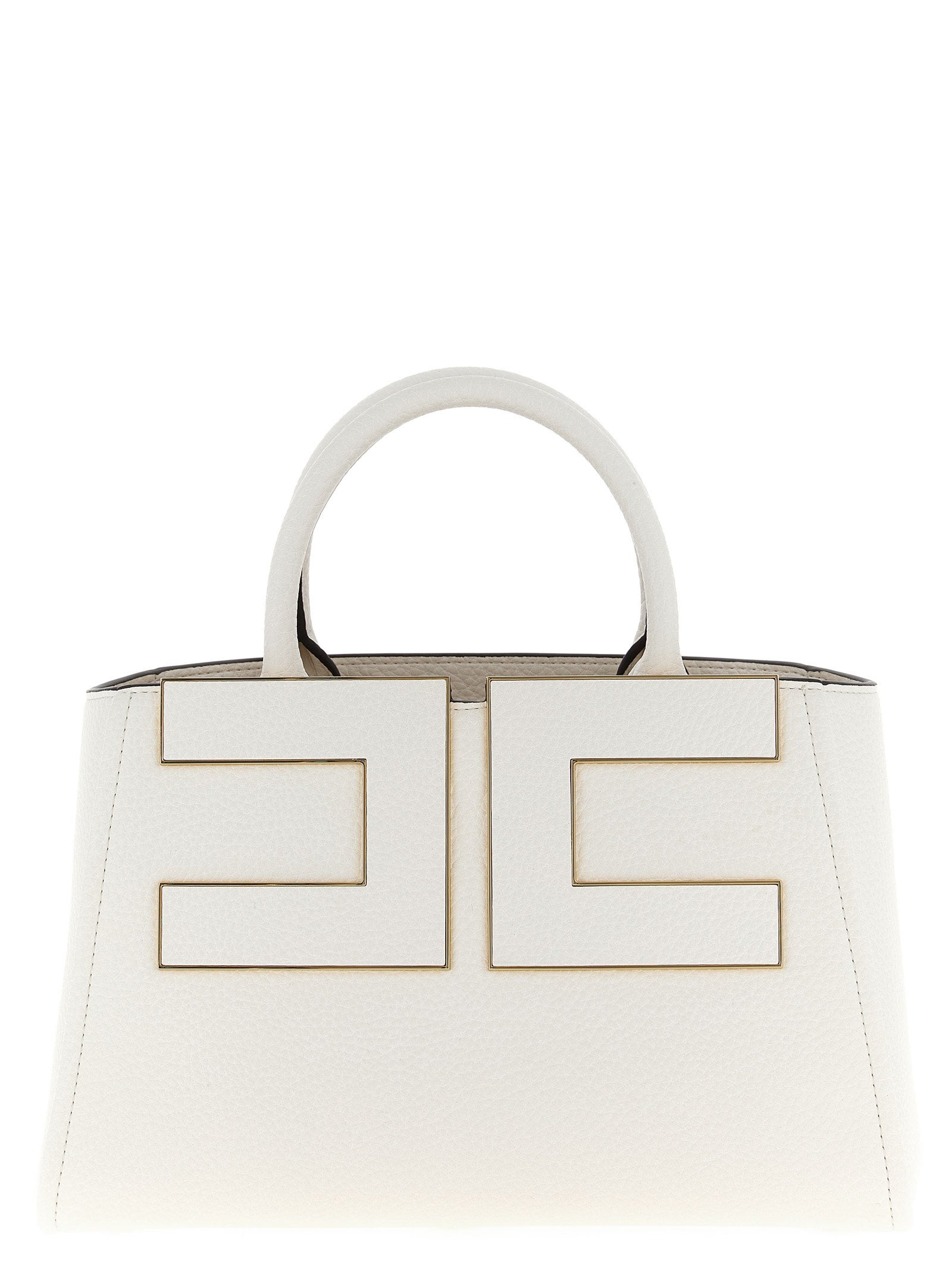 Elisabetta Franchi Maxi Logo Shopping Bag