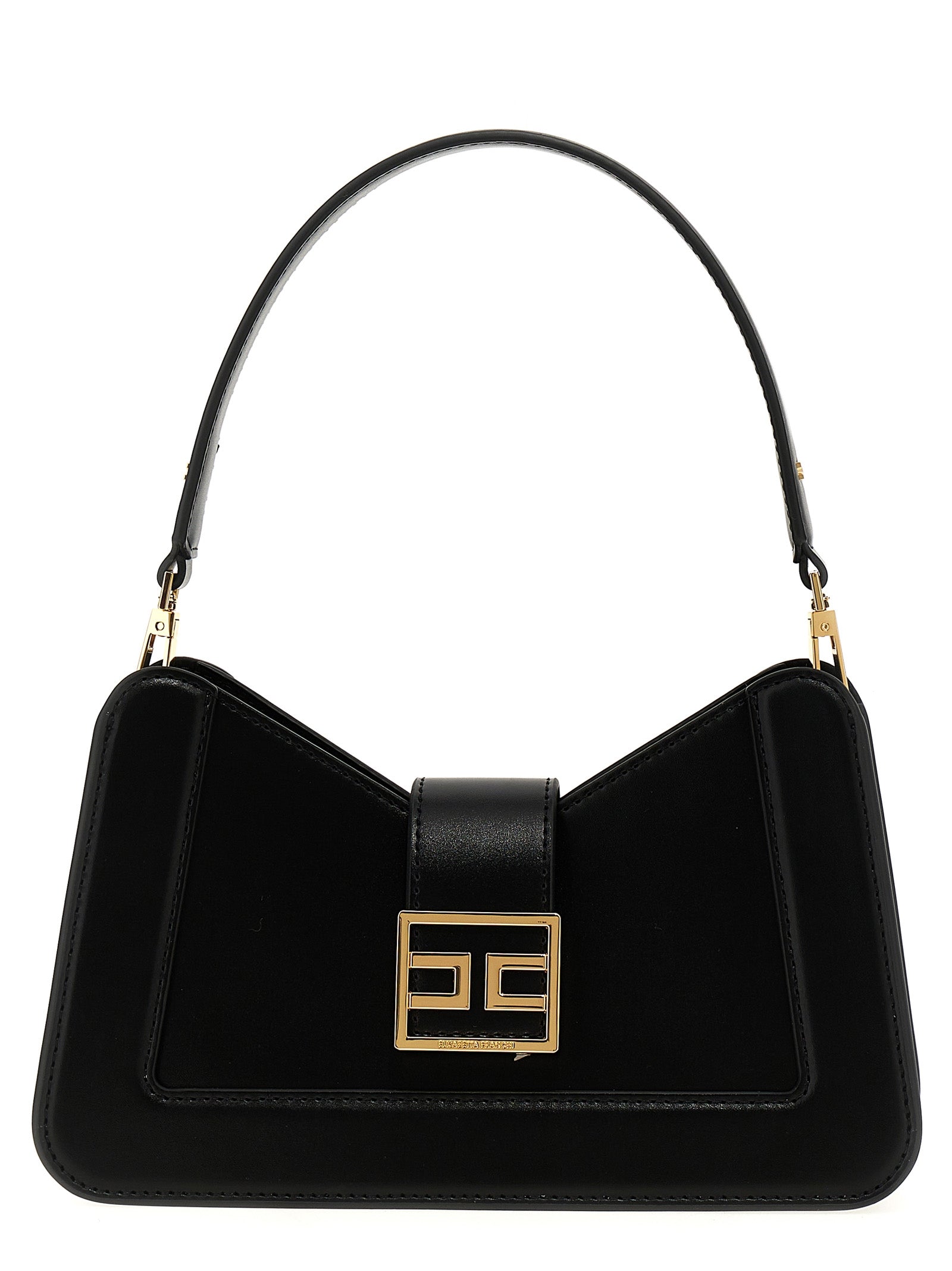 Elisabetta Franchi Logo Shoulder Bag