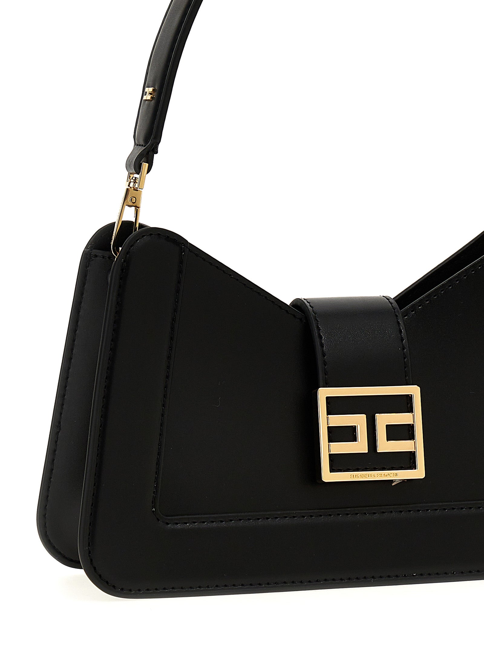 Elisabetta Franchi Logo Shoulder Bag