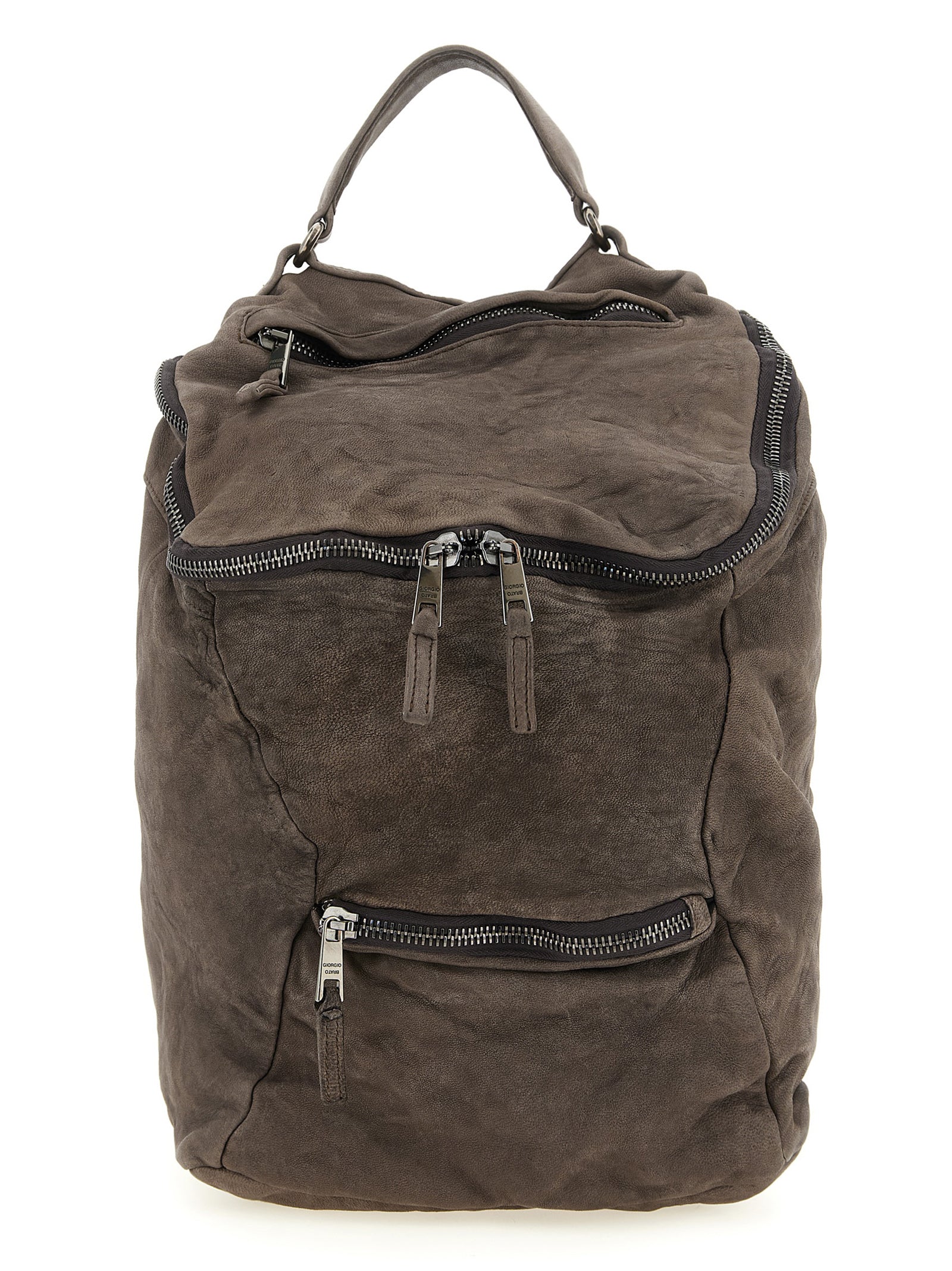 Giorgio Brato Leather Backpack