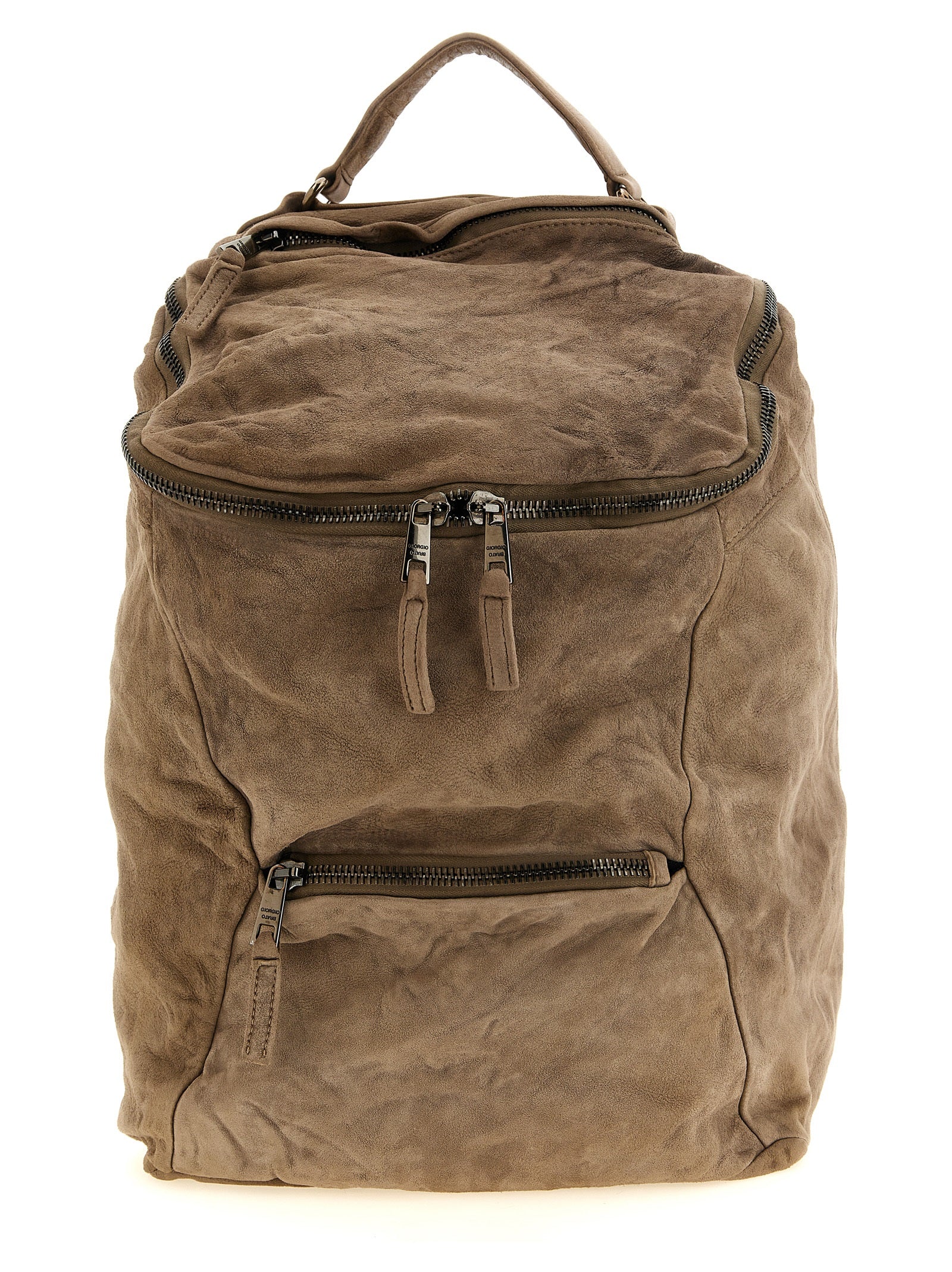 Giorgio Brato Leather Backpack