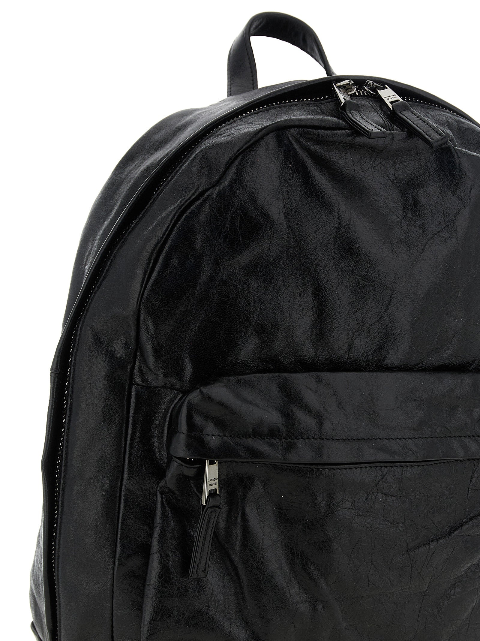 Giorgio Brato 'Eastpack' Leather Backpack