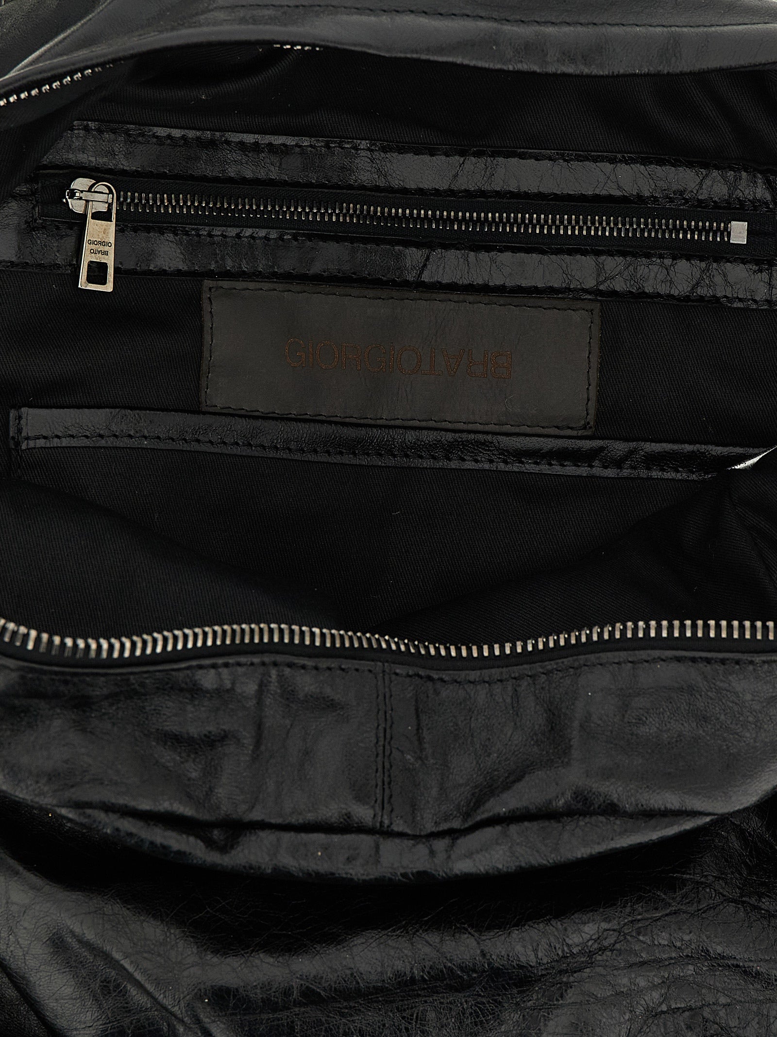 Giorgio Brato 'Eastpack' Leather Backpack