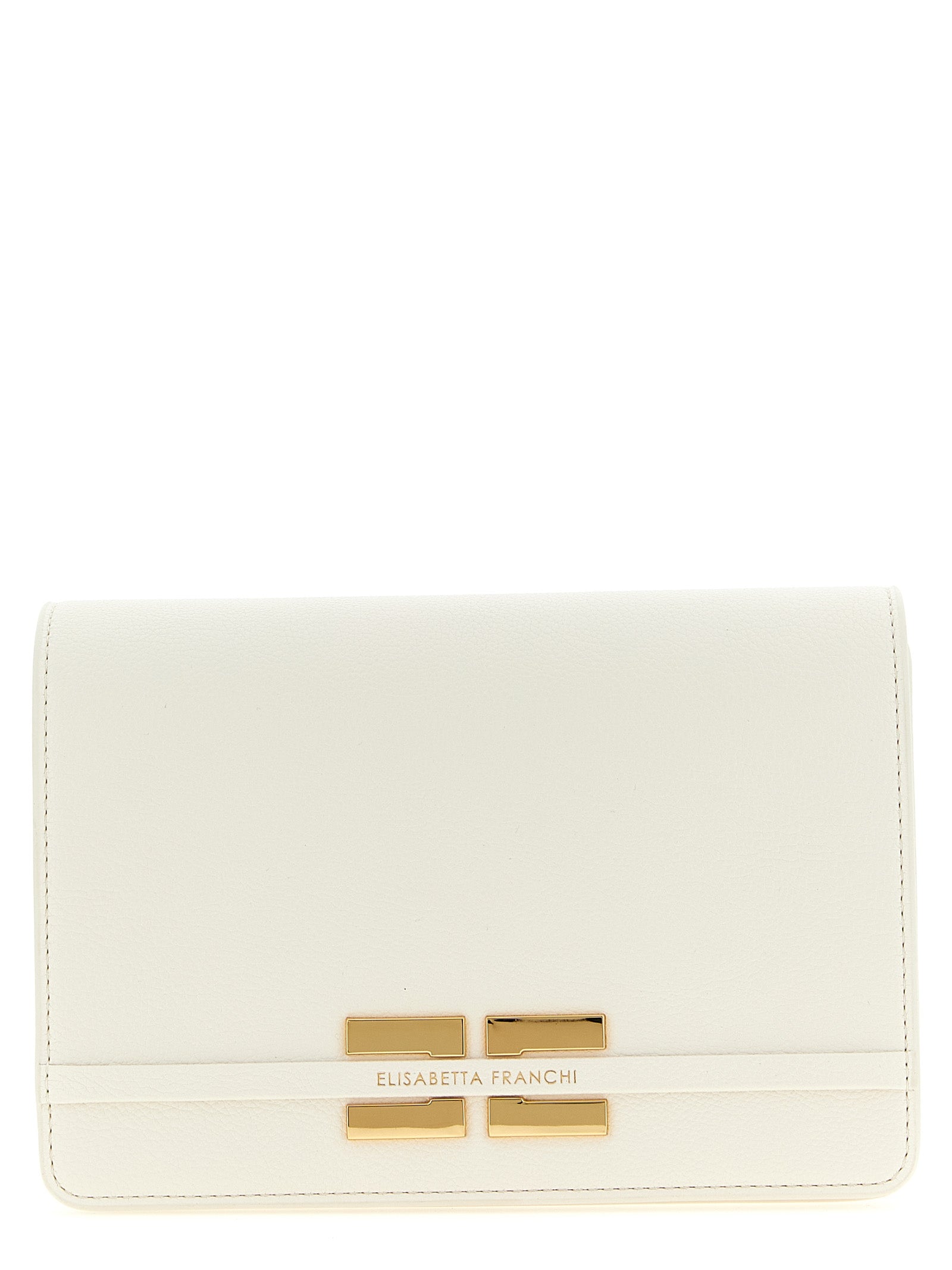 Elisabetta Franchi Logo Shoulder Strap