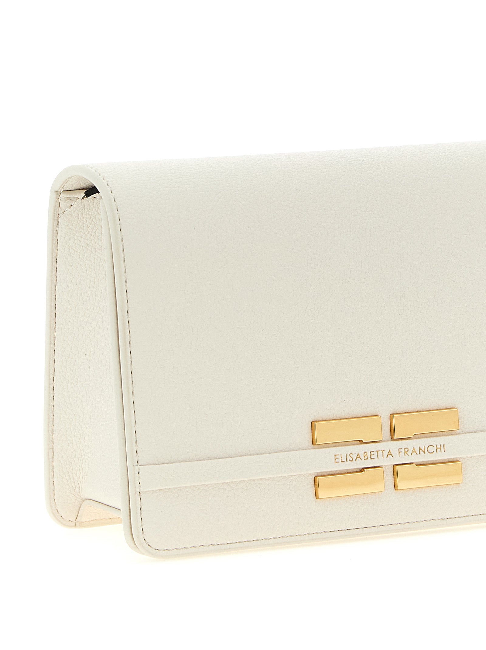 Elisabetta Franchi Logo Shoulder Strap