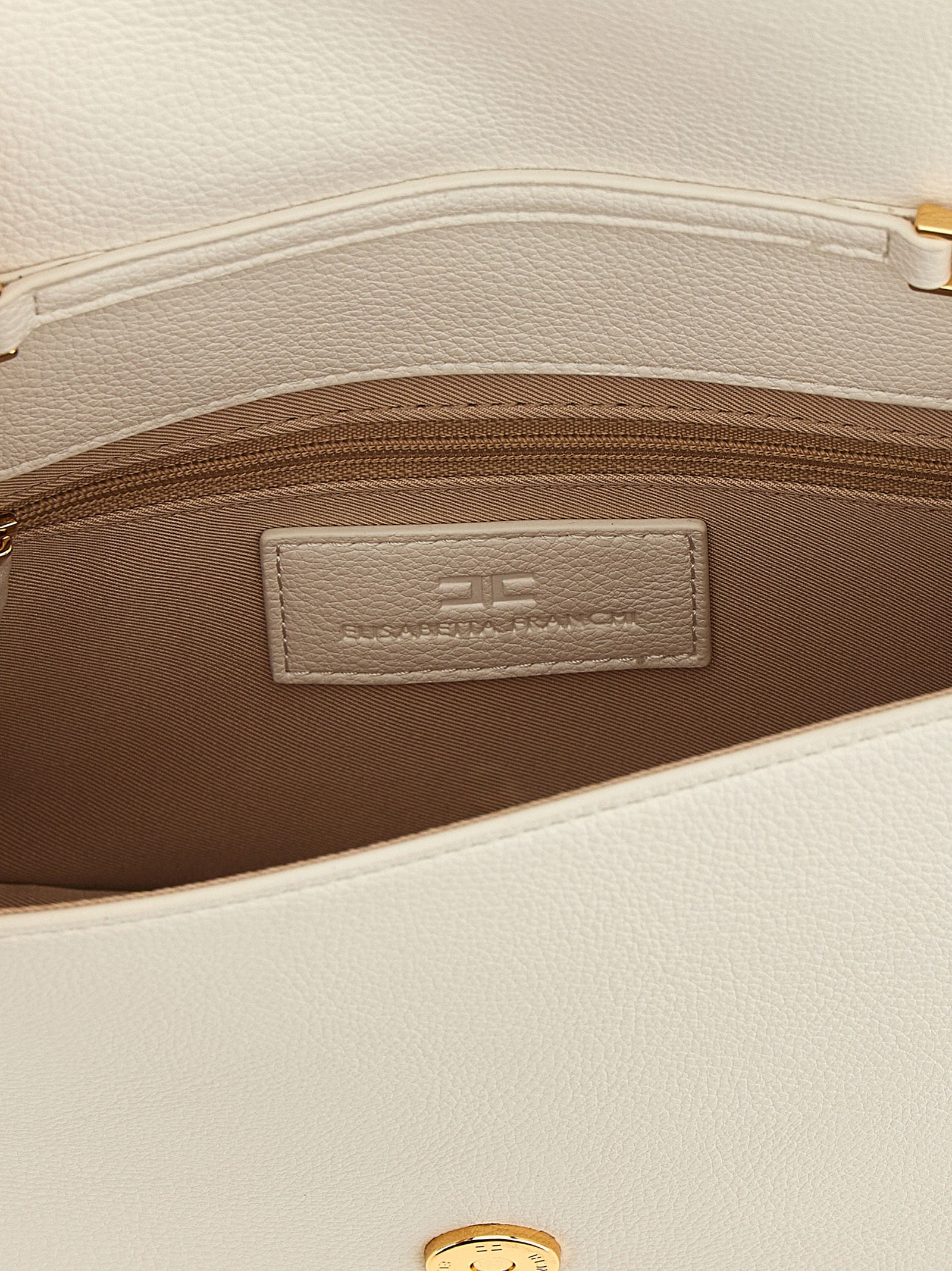 Elisabetta Franchi Logo Shoulder Strap