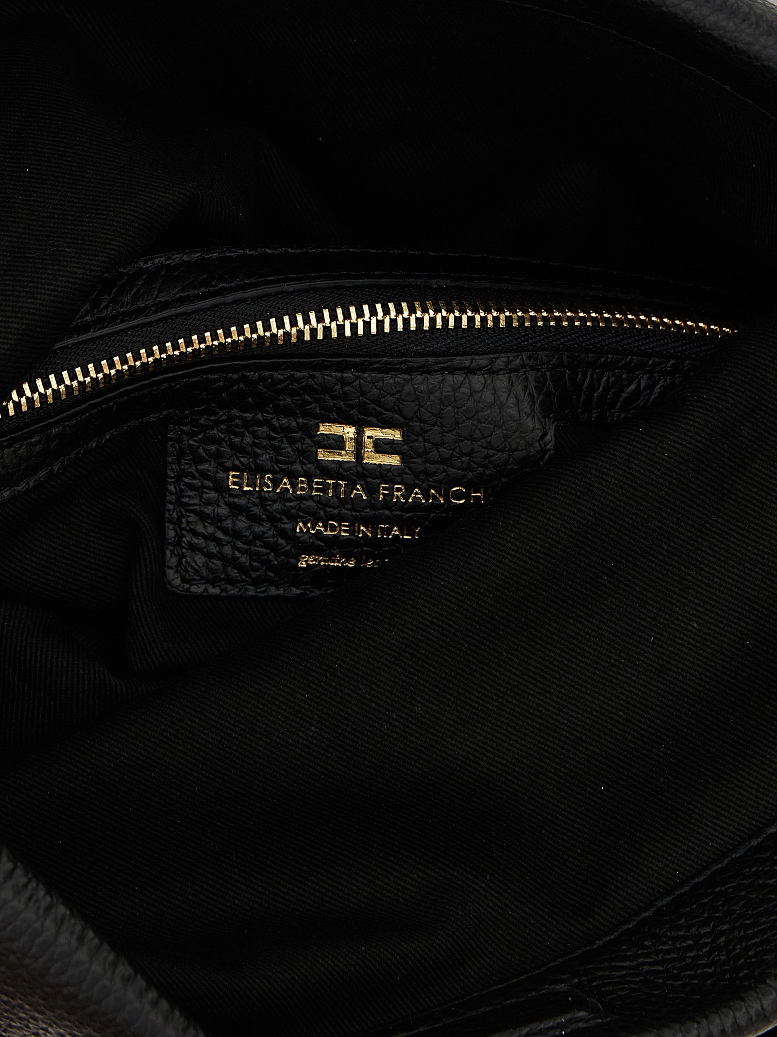 Elisabetta Franchi Logo Shoulder Bag