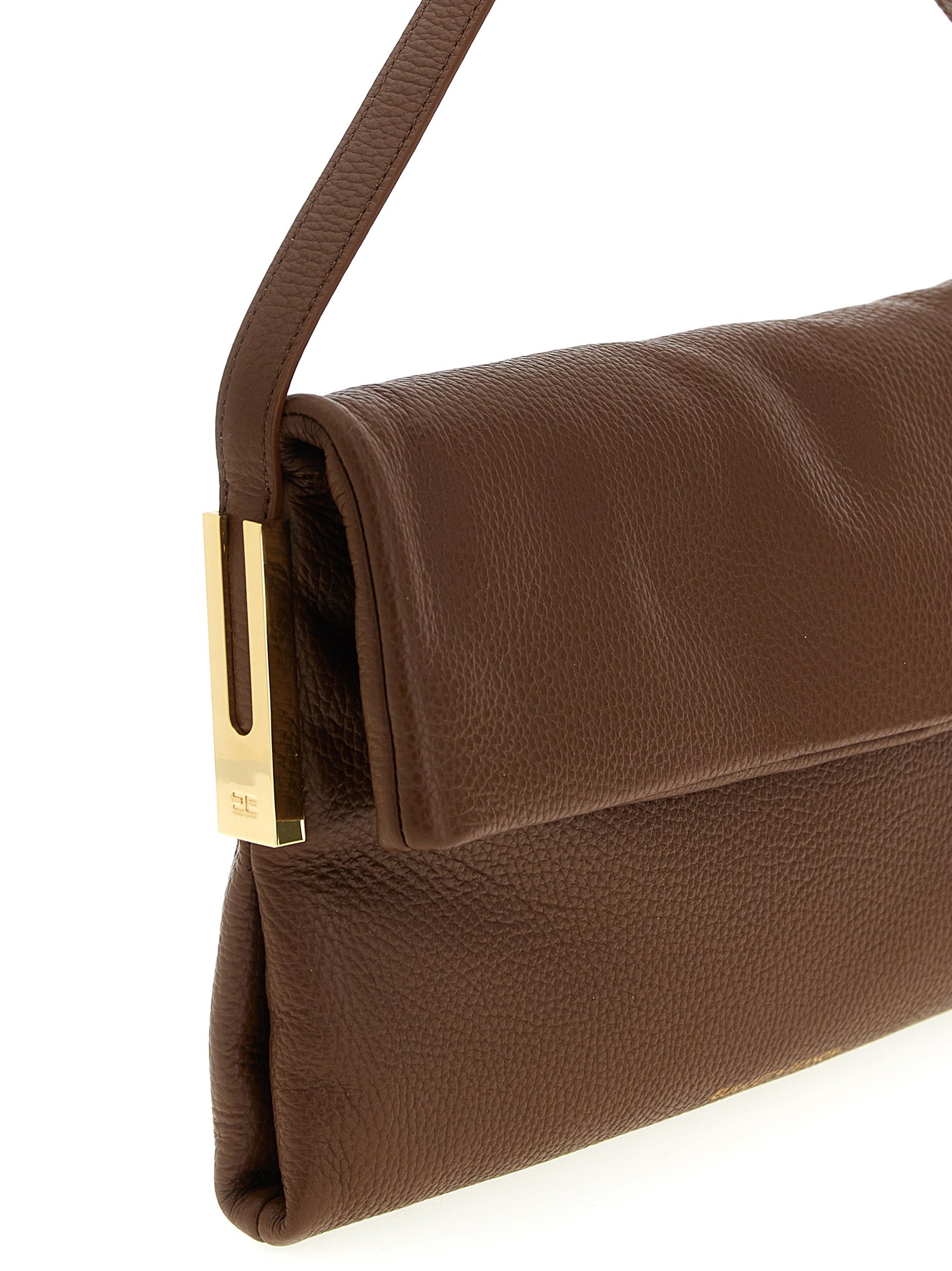 Elisabetta Franchi Logo Shoulder Bag