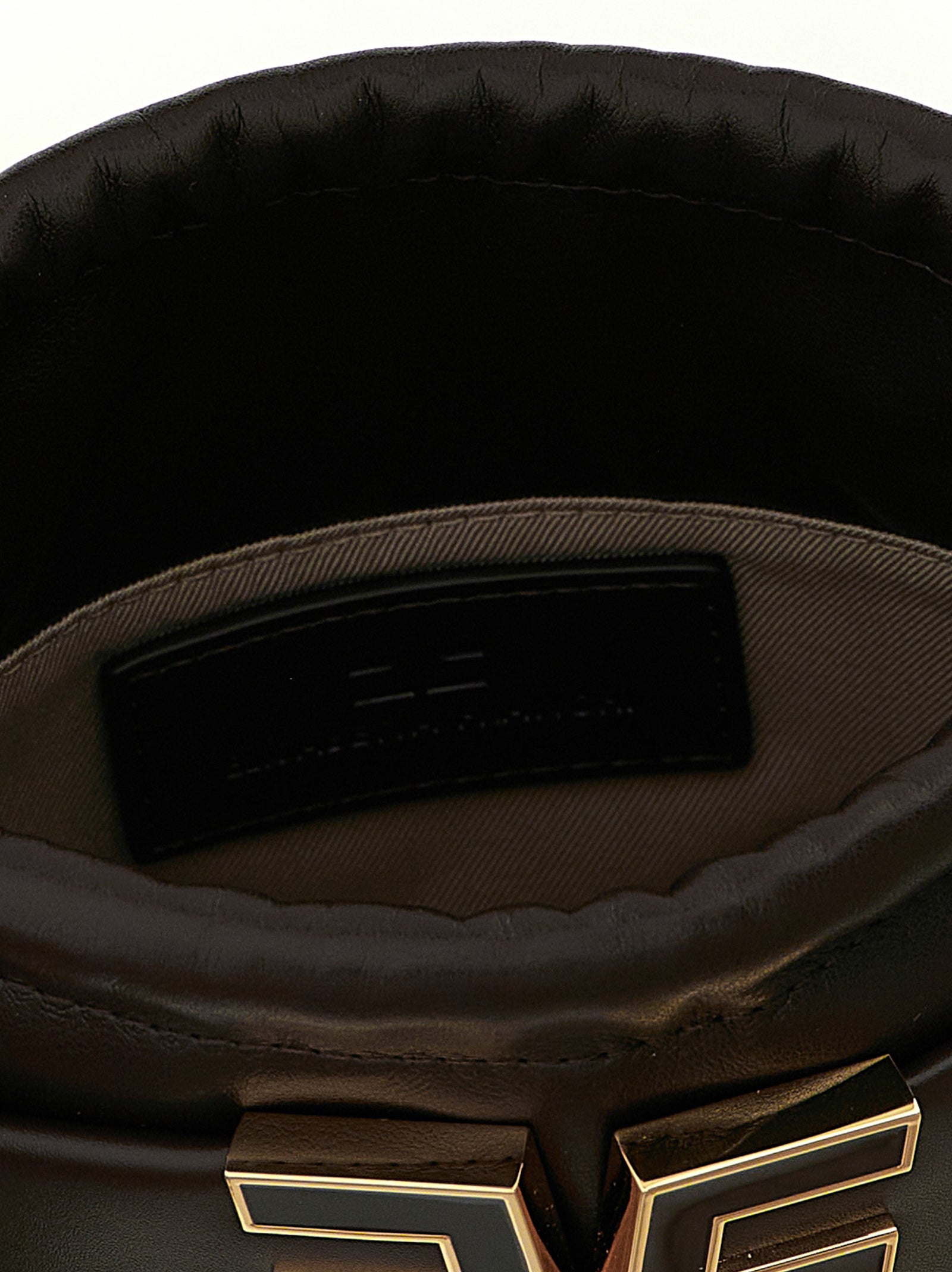 Elisabetta Franchi Logo Bucket Bag