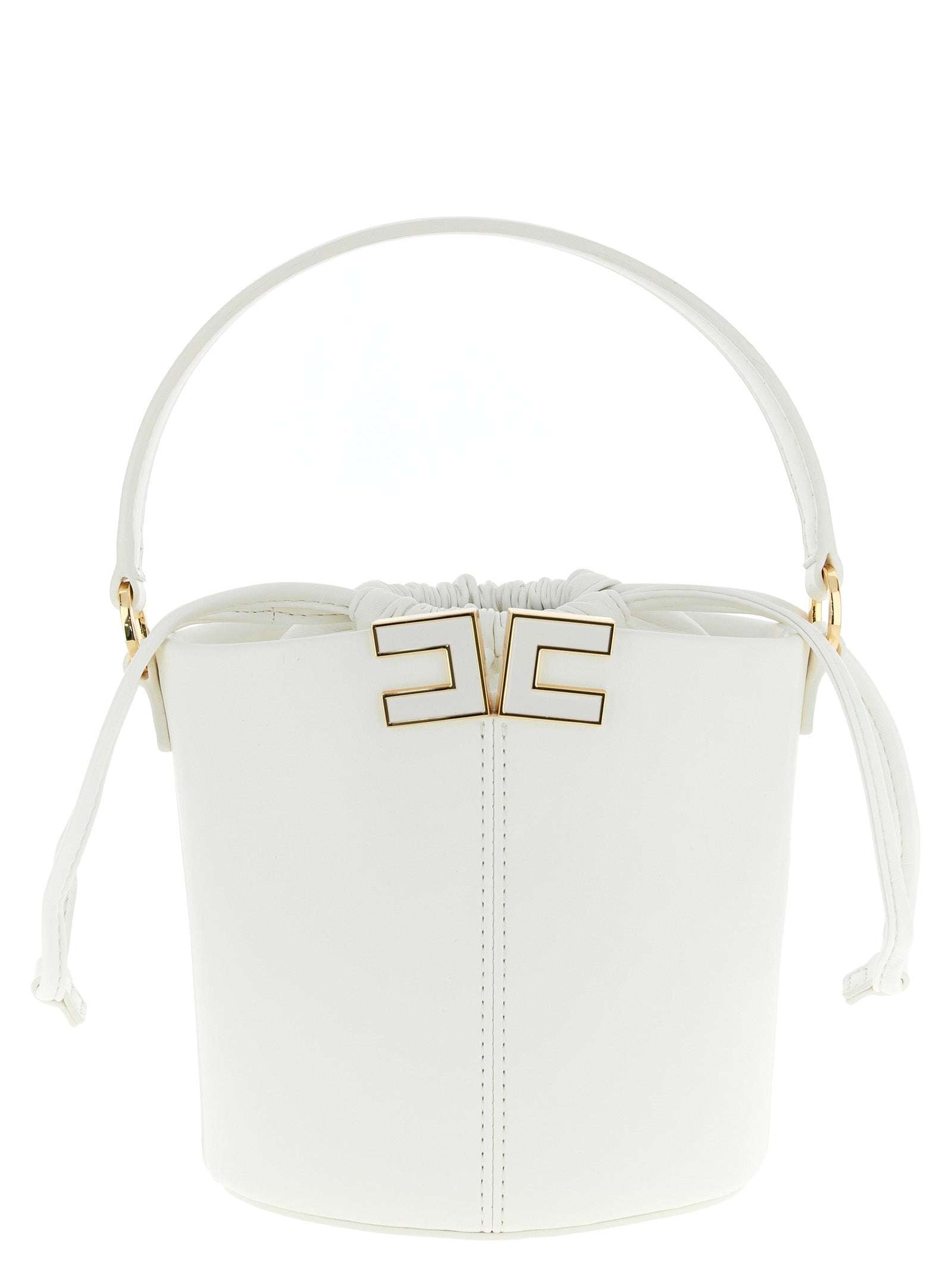 Elisabetta Franchi Logo Bucket Bag