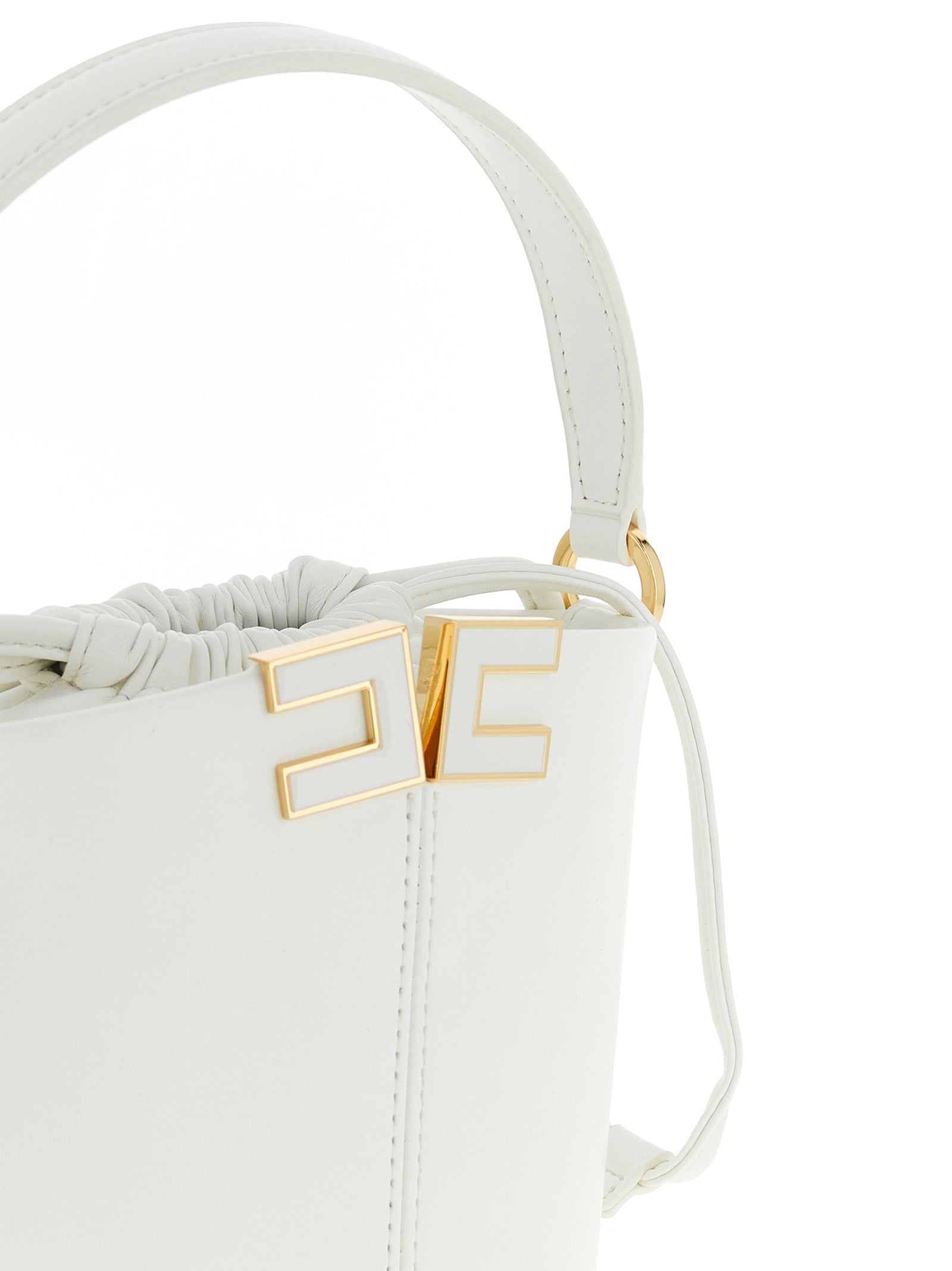 Elisabetta Franchi Logo Bucket Bag