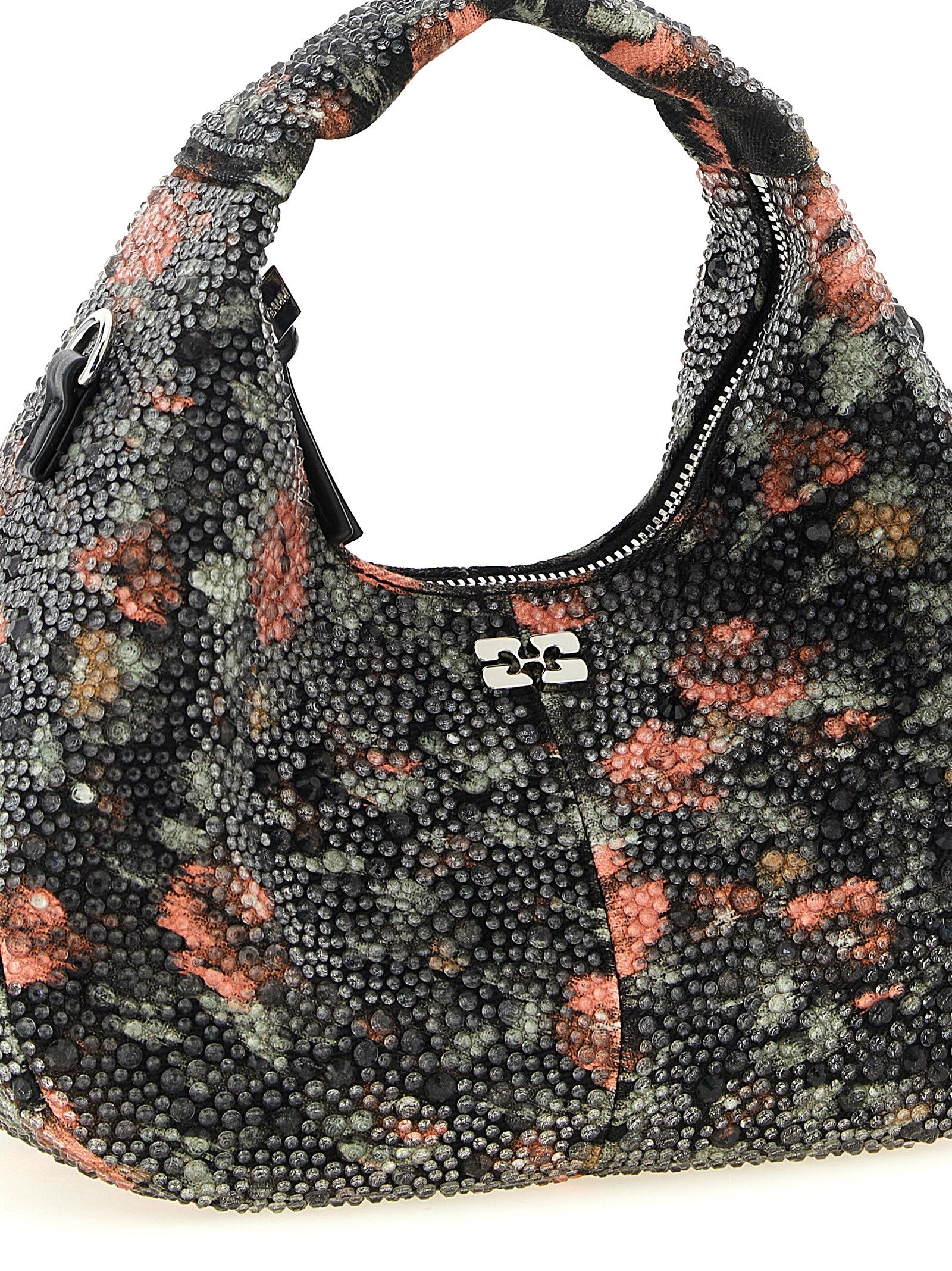 Ganni 'Mini Hobo Flowers' Handbag