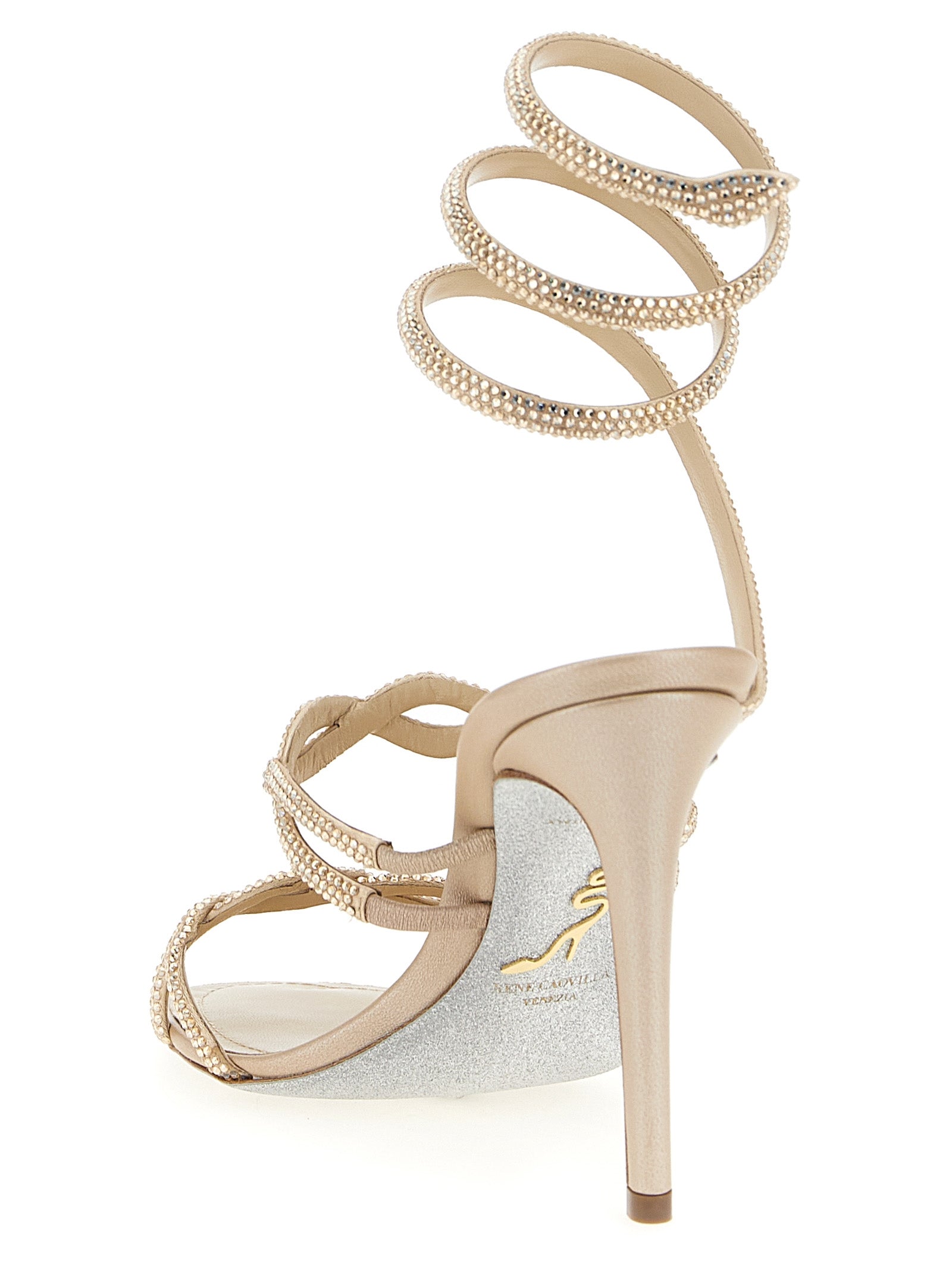 René Caovilla 'Braid Cleo' Sandals