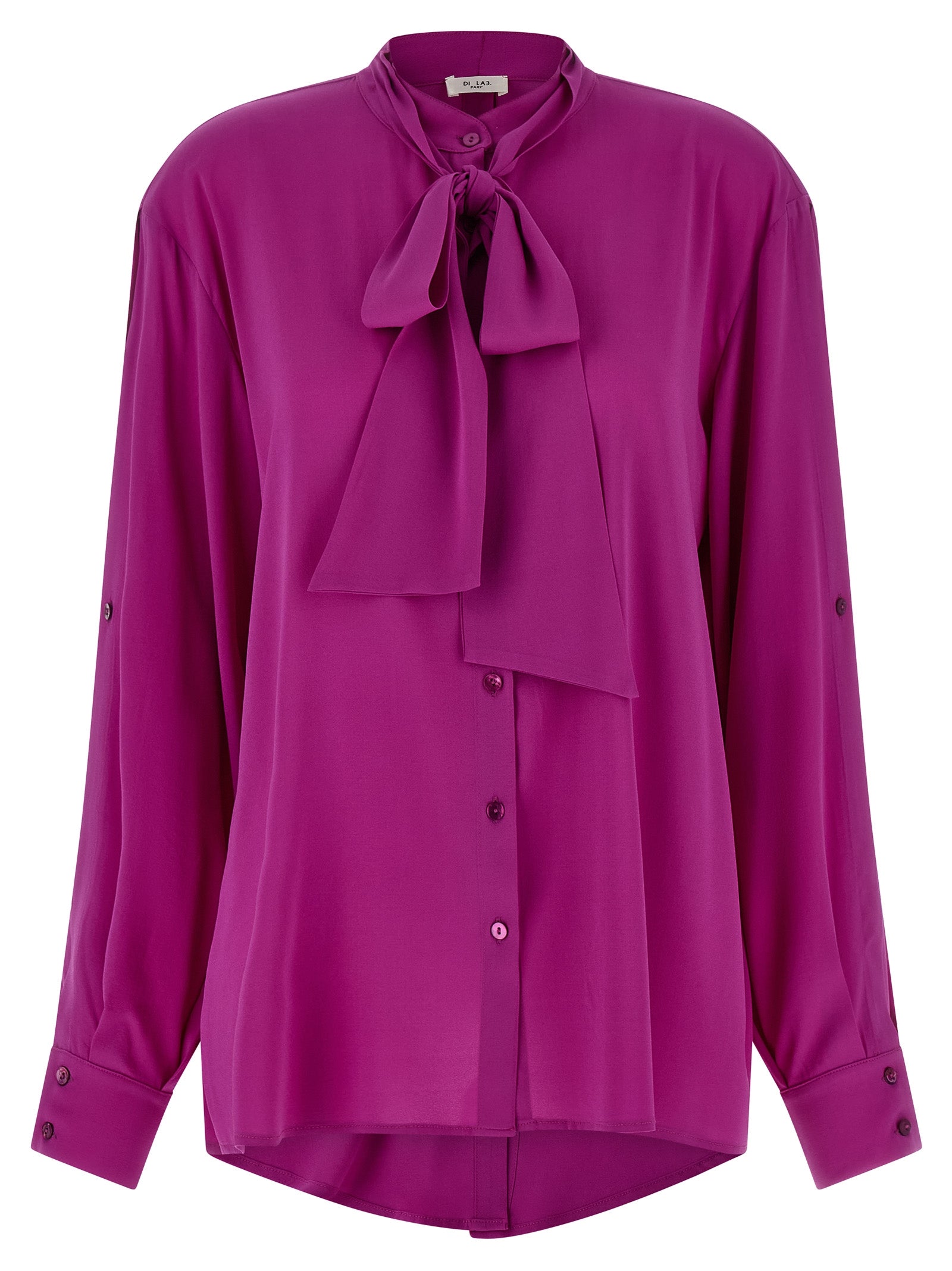 Di.La3 Pari' Crêpe De Chine Shirt