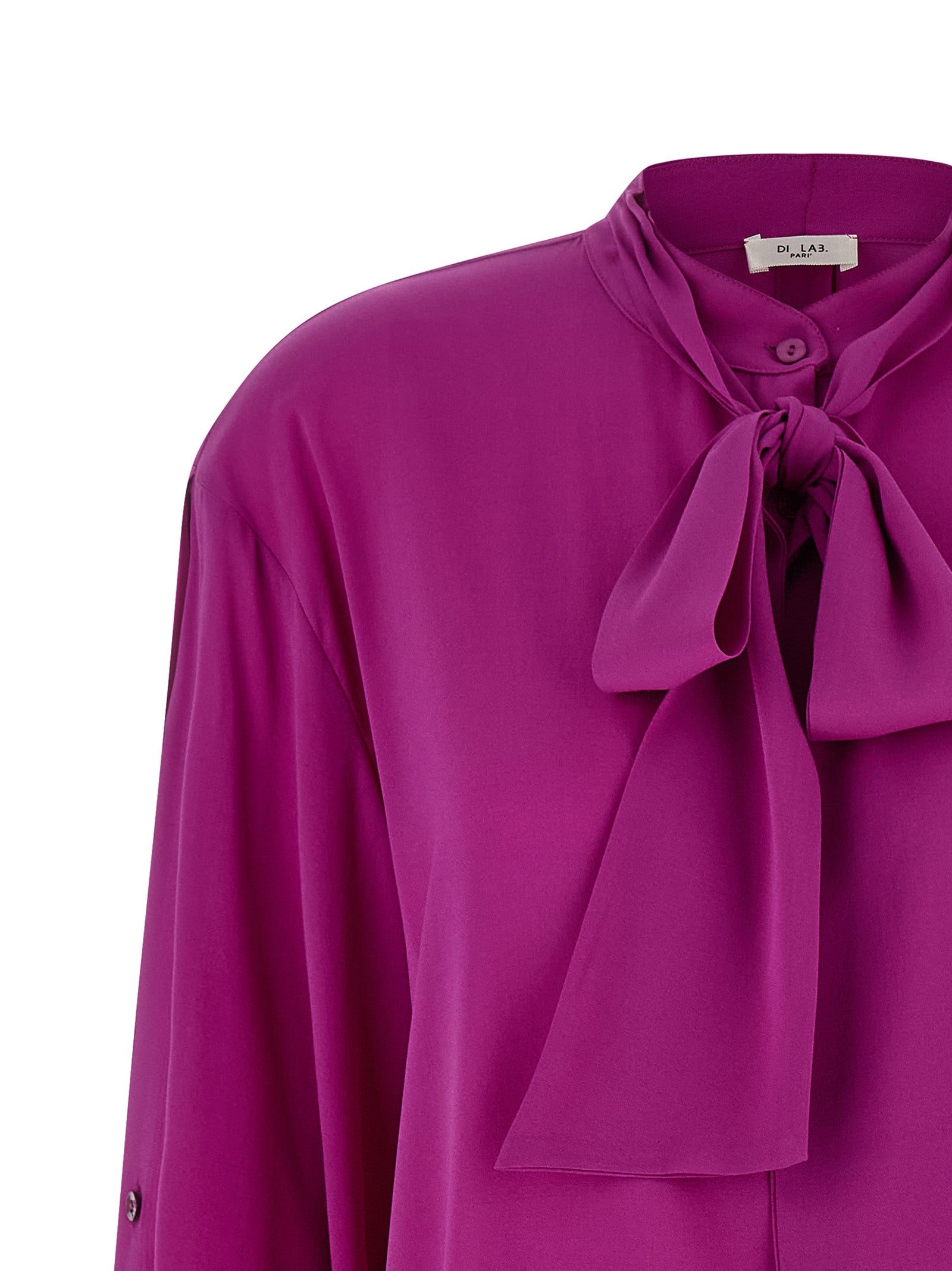 Di.La3 Pari' Crêpe De Chine Shirt