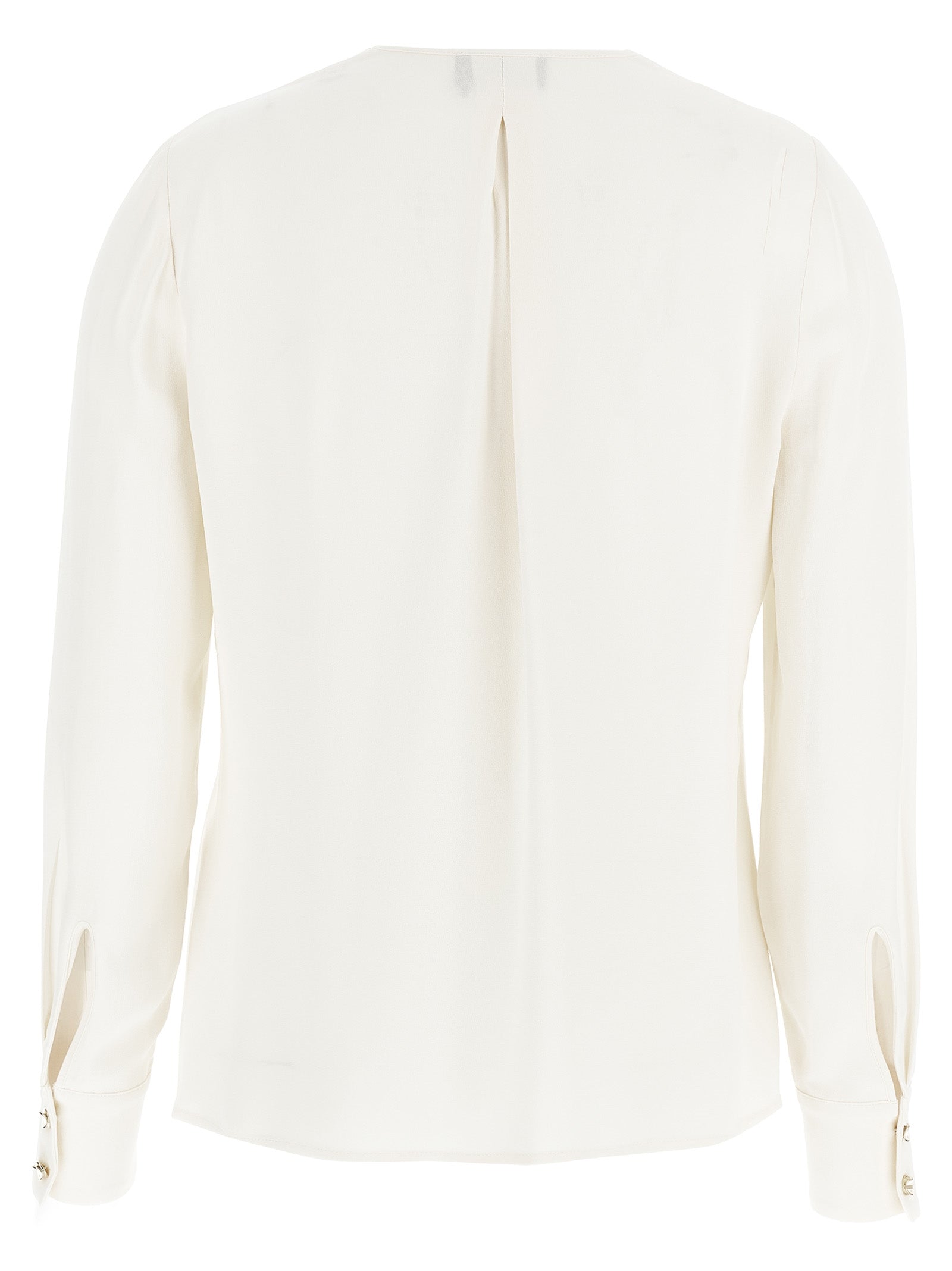 Elisabetta Franchi Lace-Up Blouse