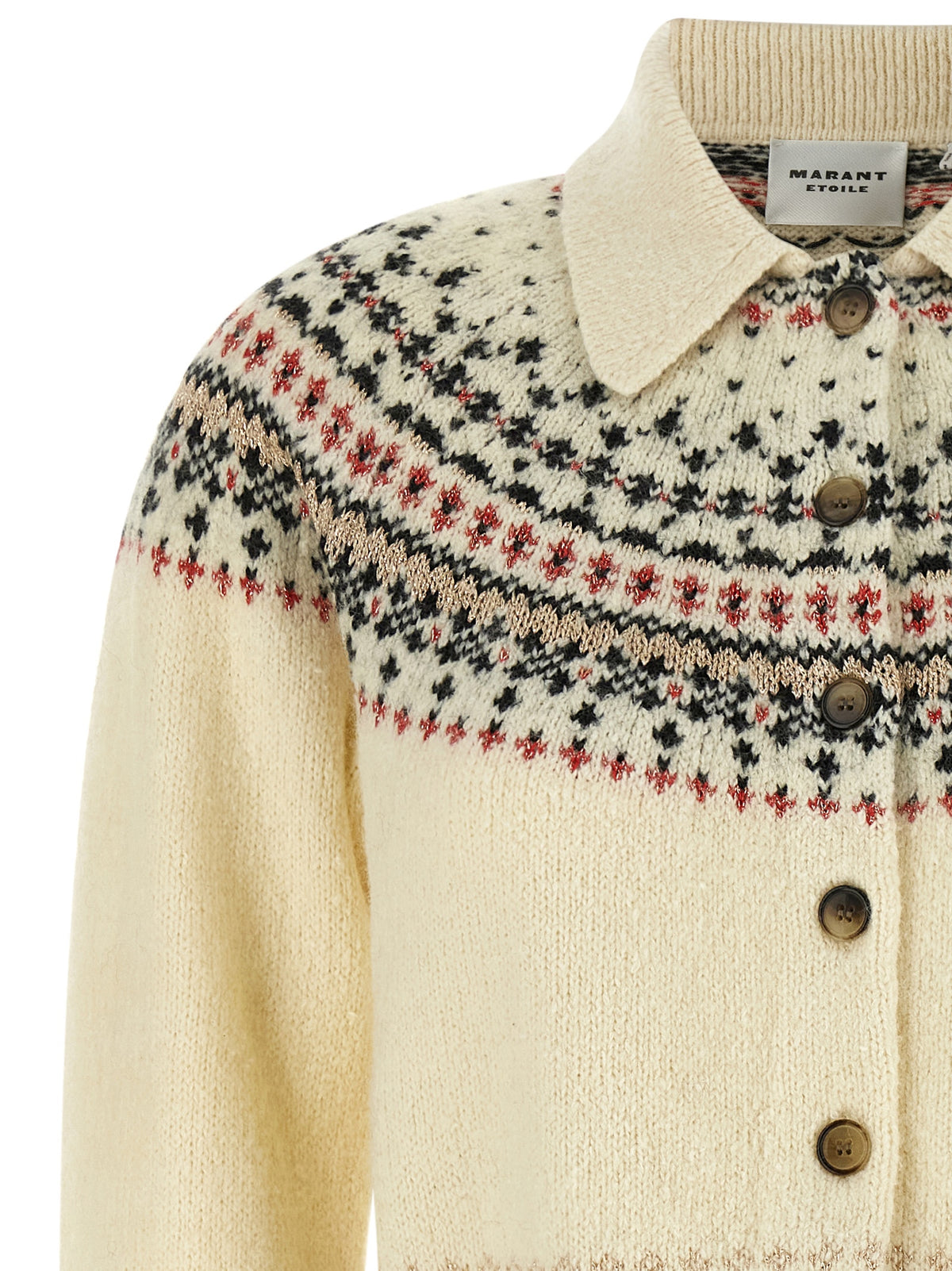 Marant Etoile 'Zoe' Cropped Cardigan
