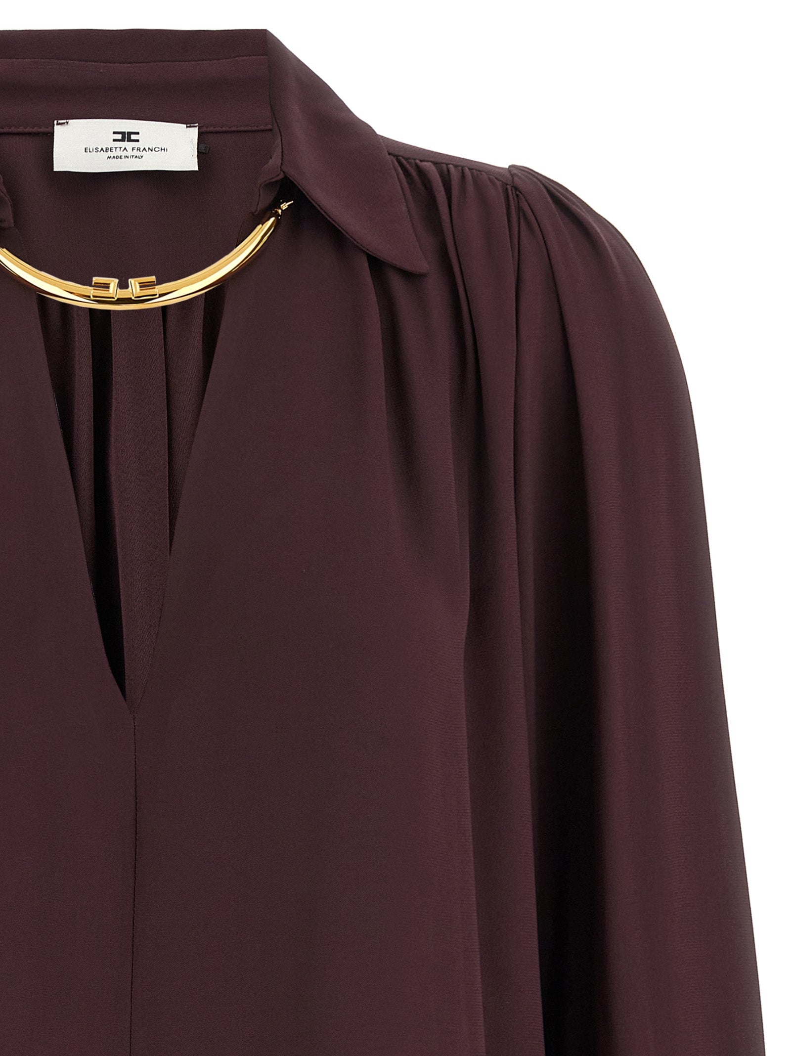 Elisabetta Franchi Necklace Shirt