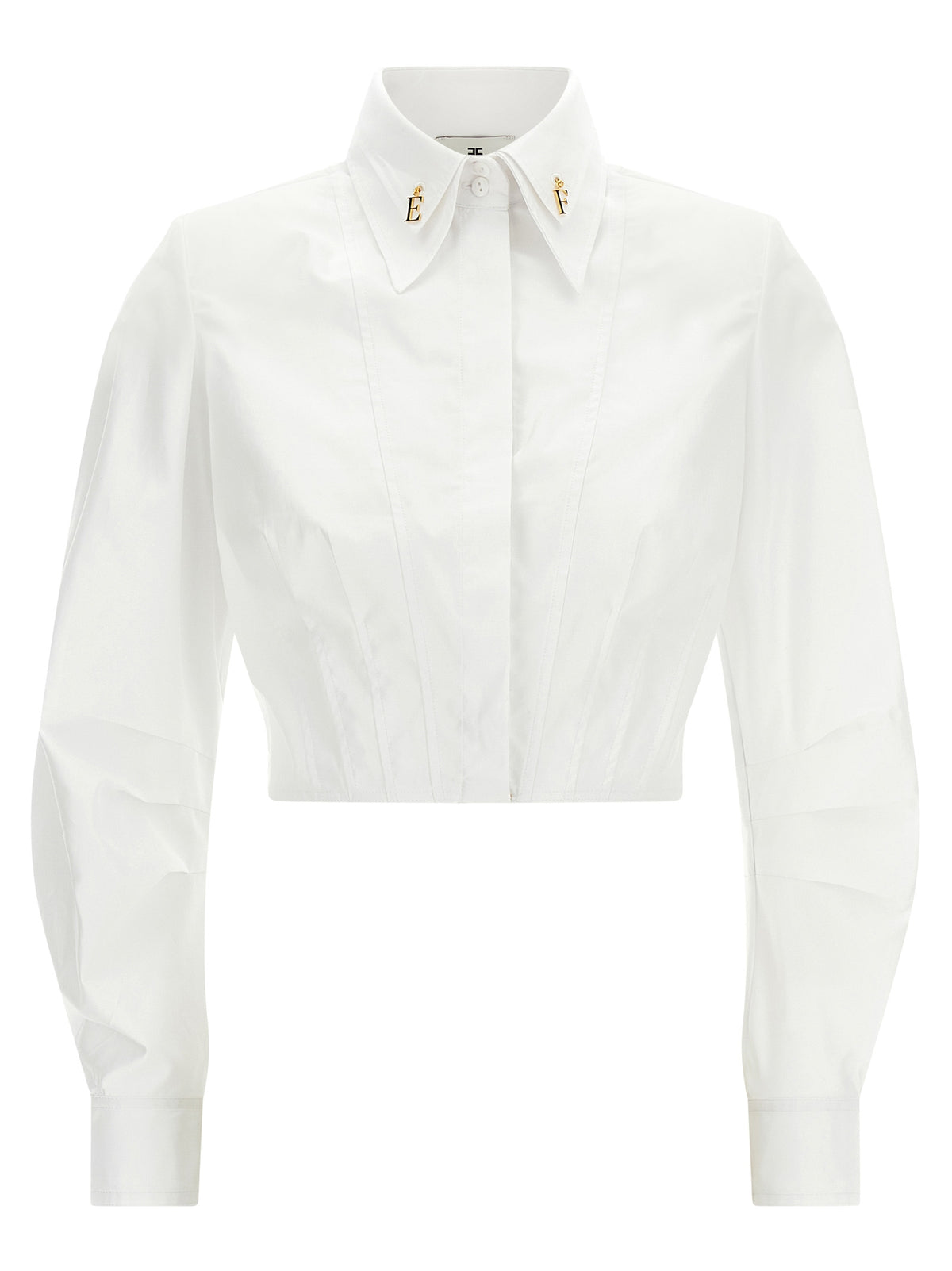 Elisabetta Franchi Double-Layer Collar Shirt
