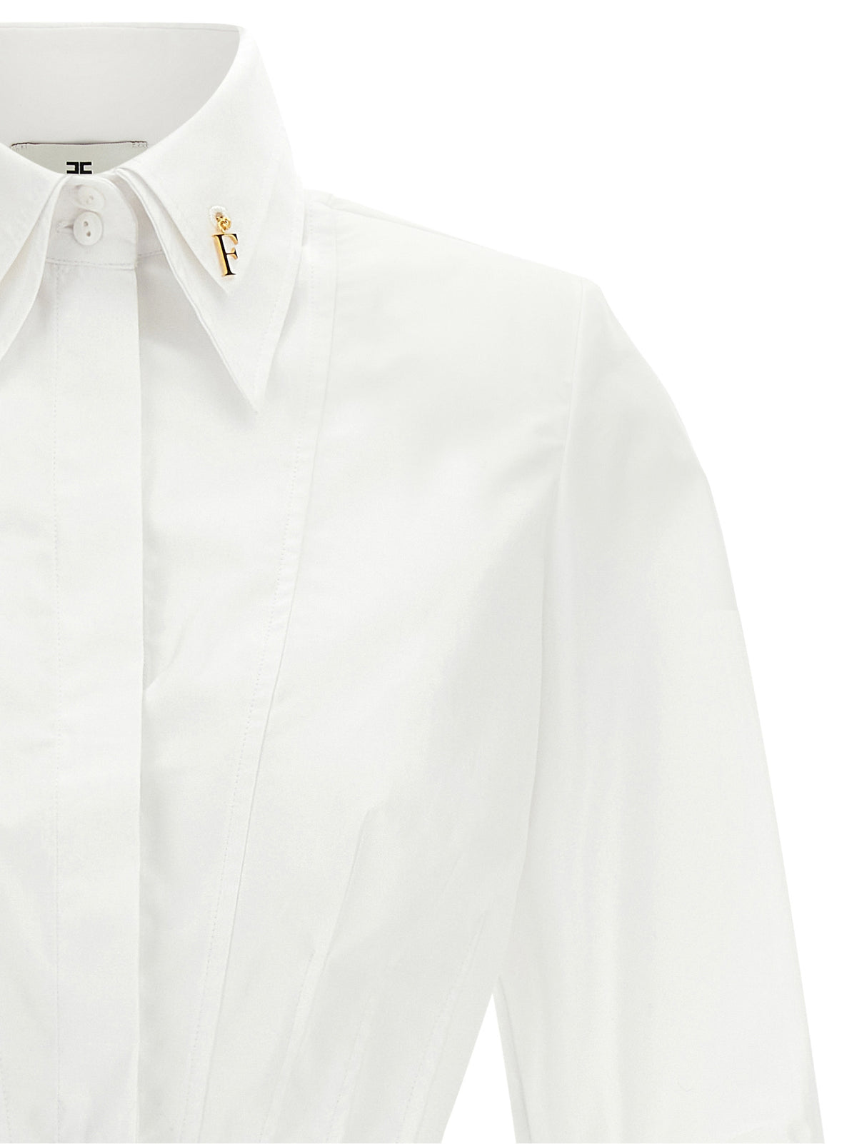 Elisabetta Franchi Double-Layer Collar Shirt