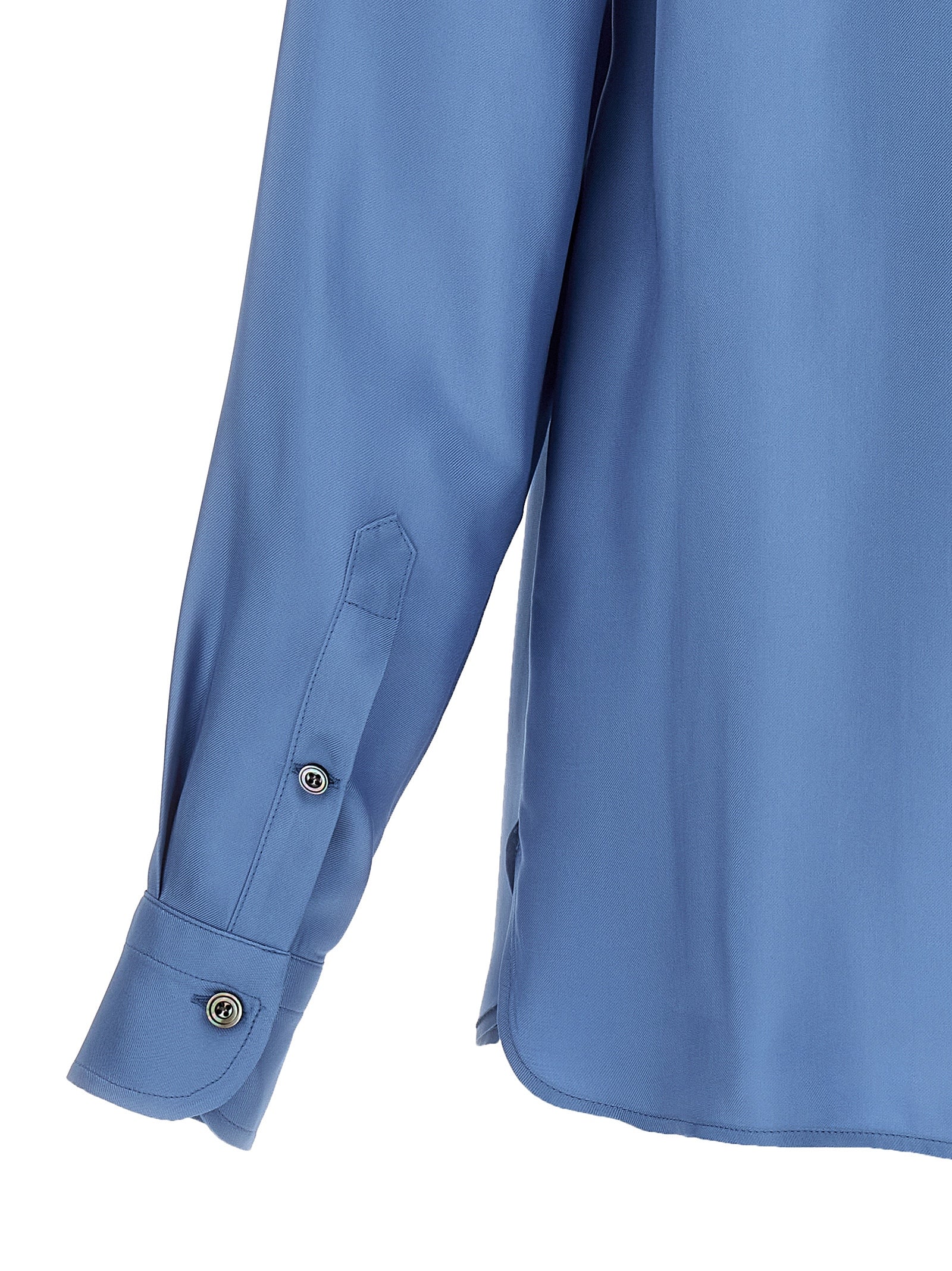 Tom Ford Pleated Plastron Shirt