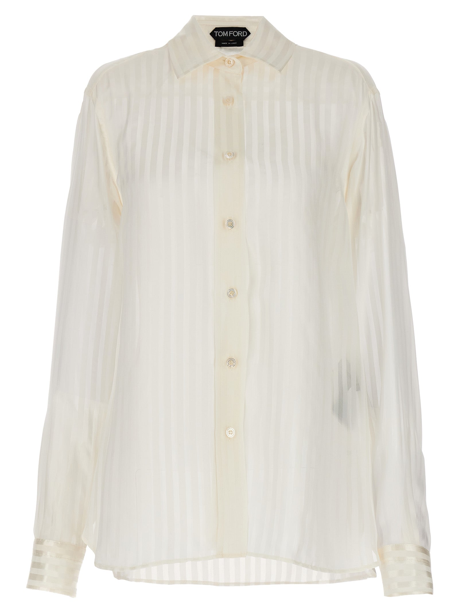 Tom Ford Striped Silk Shirt