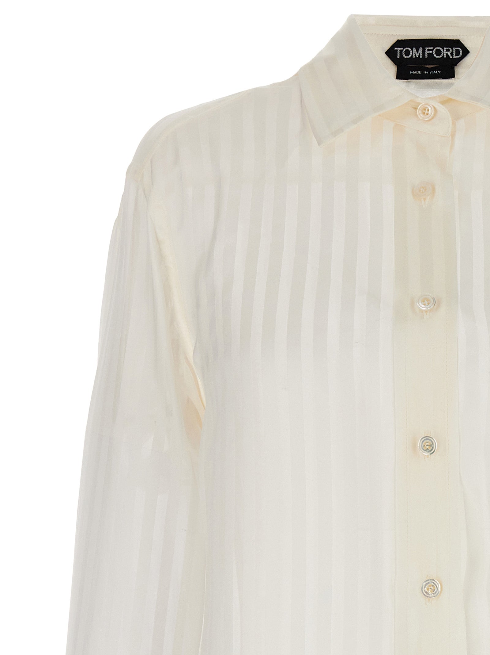 Tom Ford Striped Silk Shirt