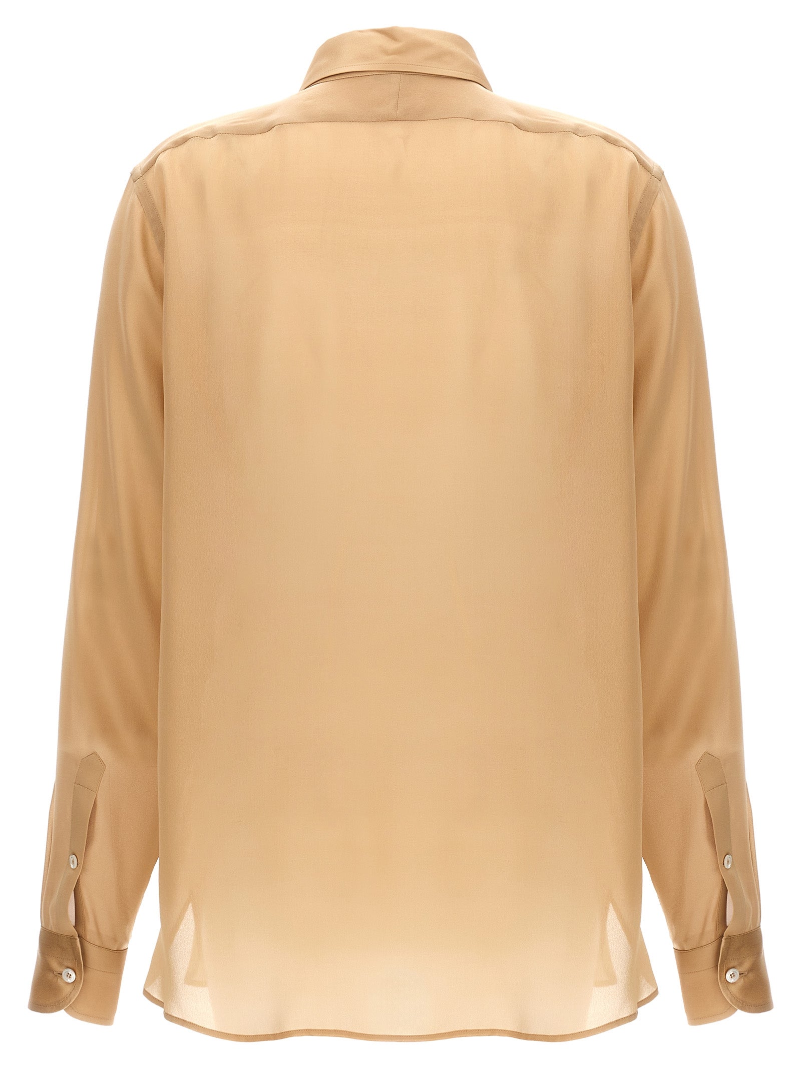 Tom Ford Pleated Plastron Shirt