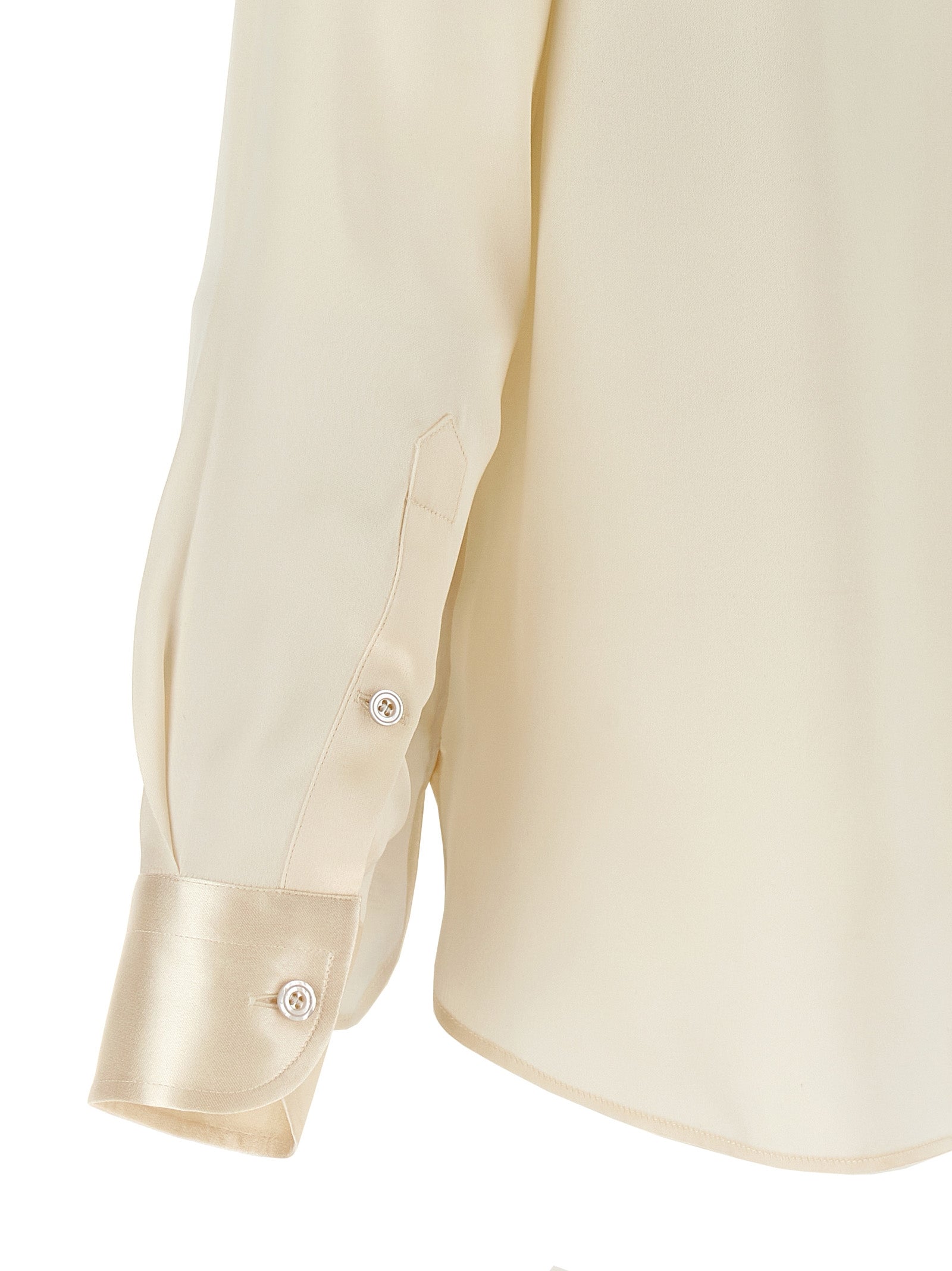 Tom Ford Pleated Plastron Shirt