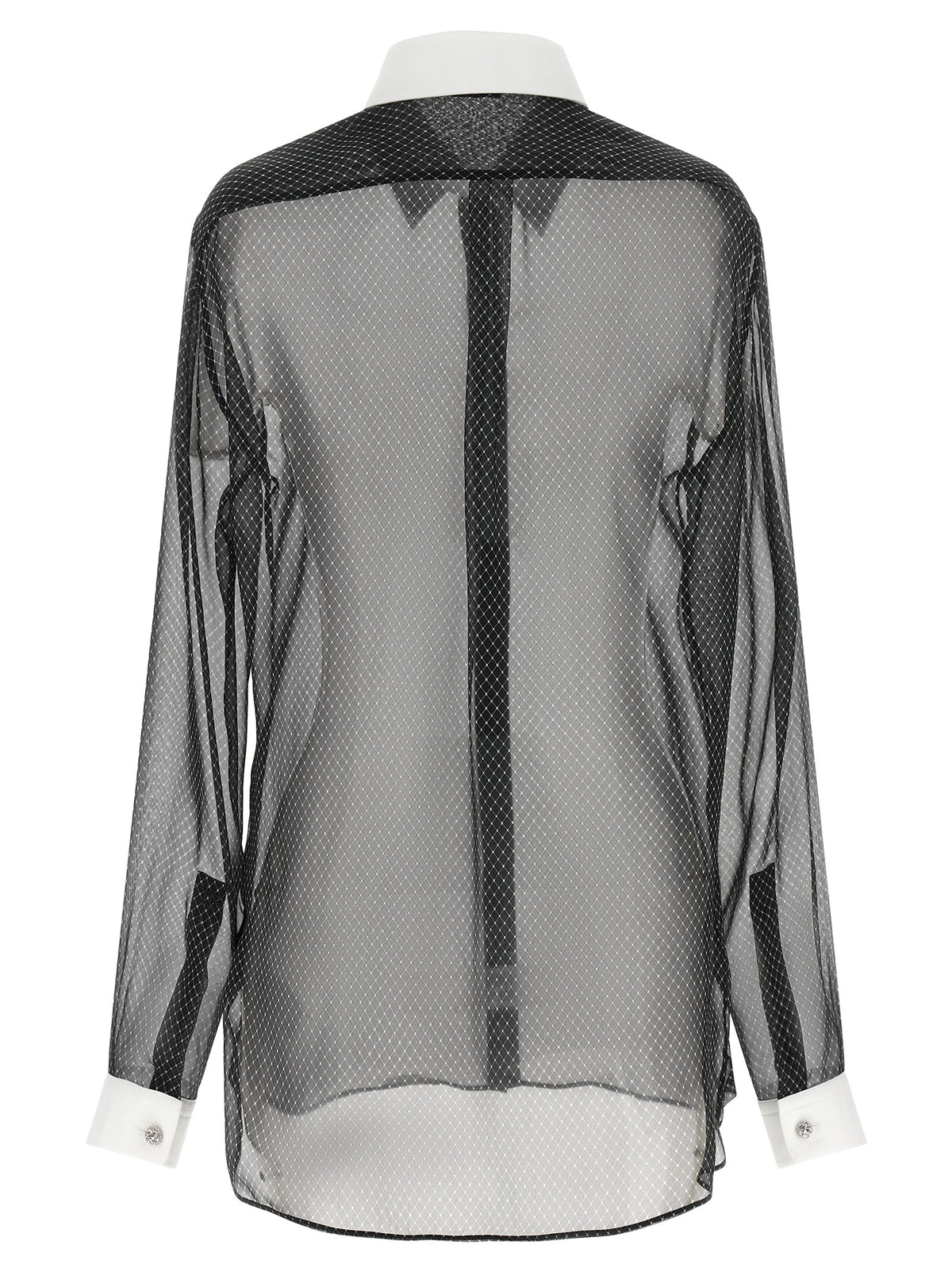 Tom Ford Lozenge Chiffon Shirt