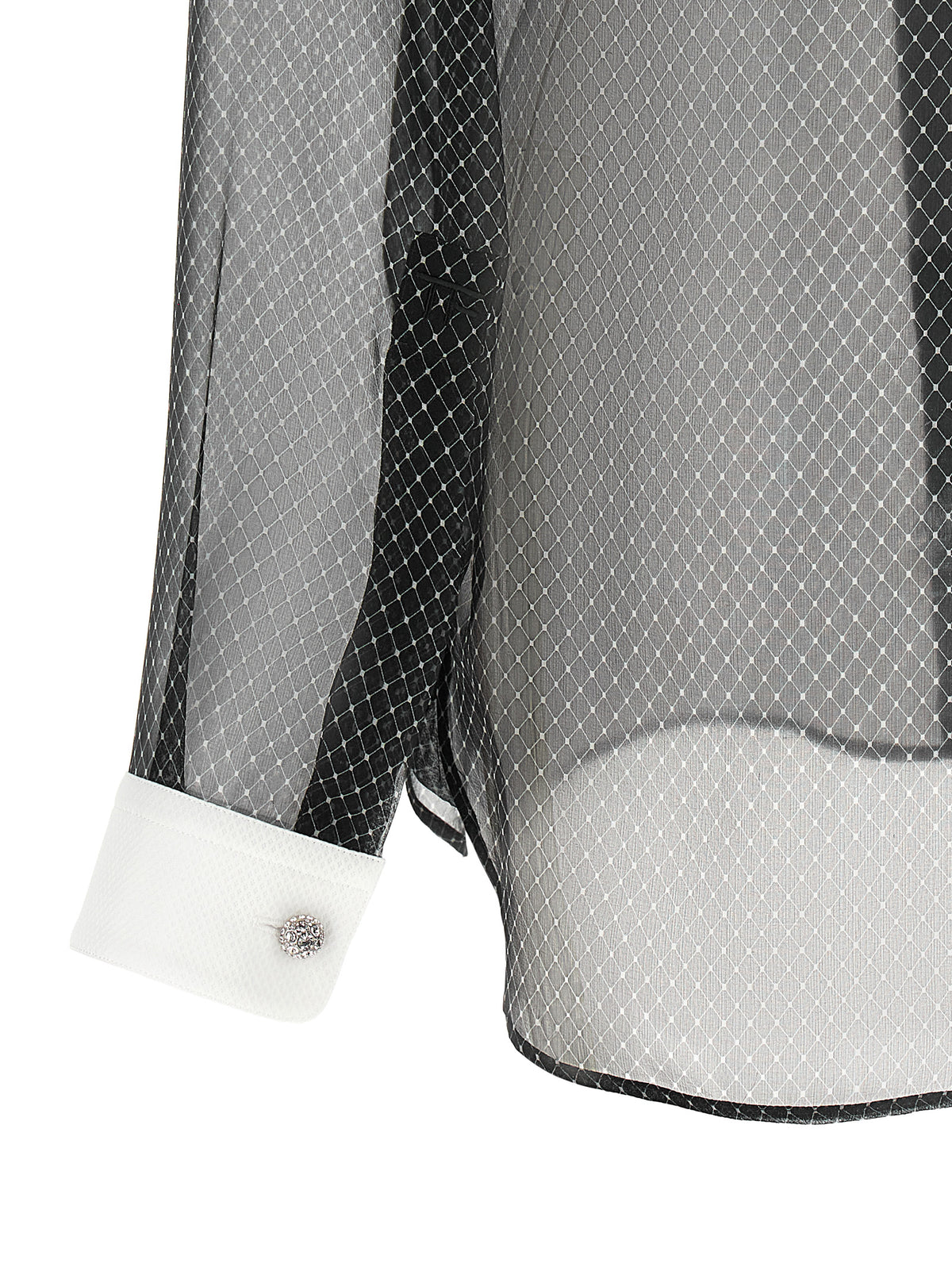 Tom Ford Lozenge Chiffon Shirt