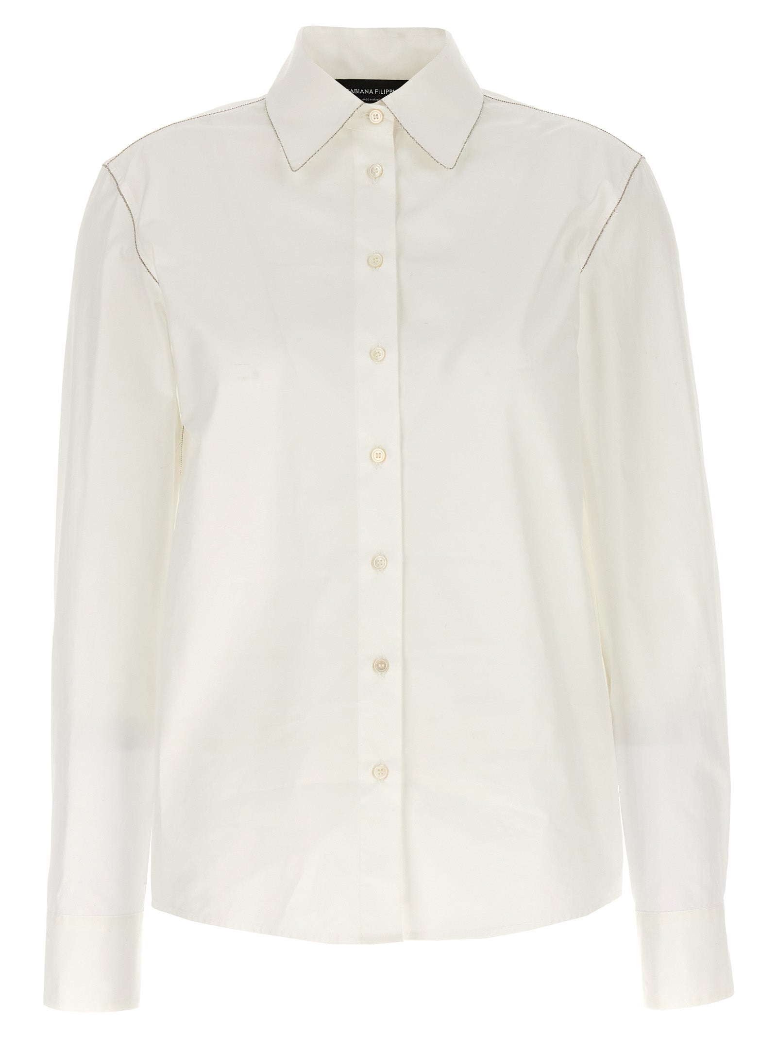 Fabiana Filippi Rhinestone Detail Shirt