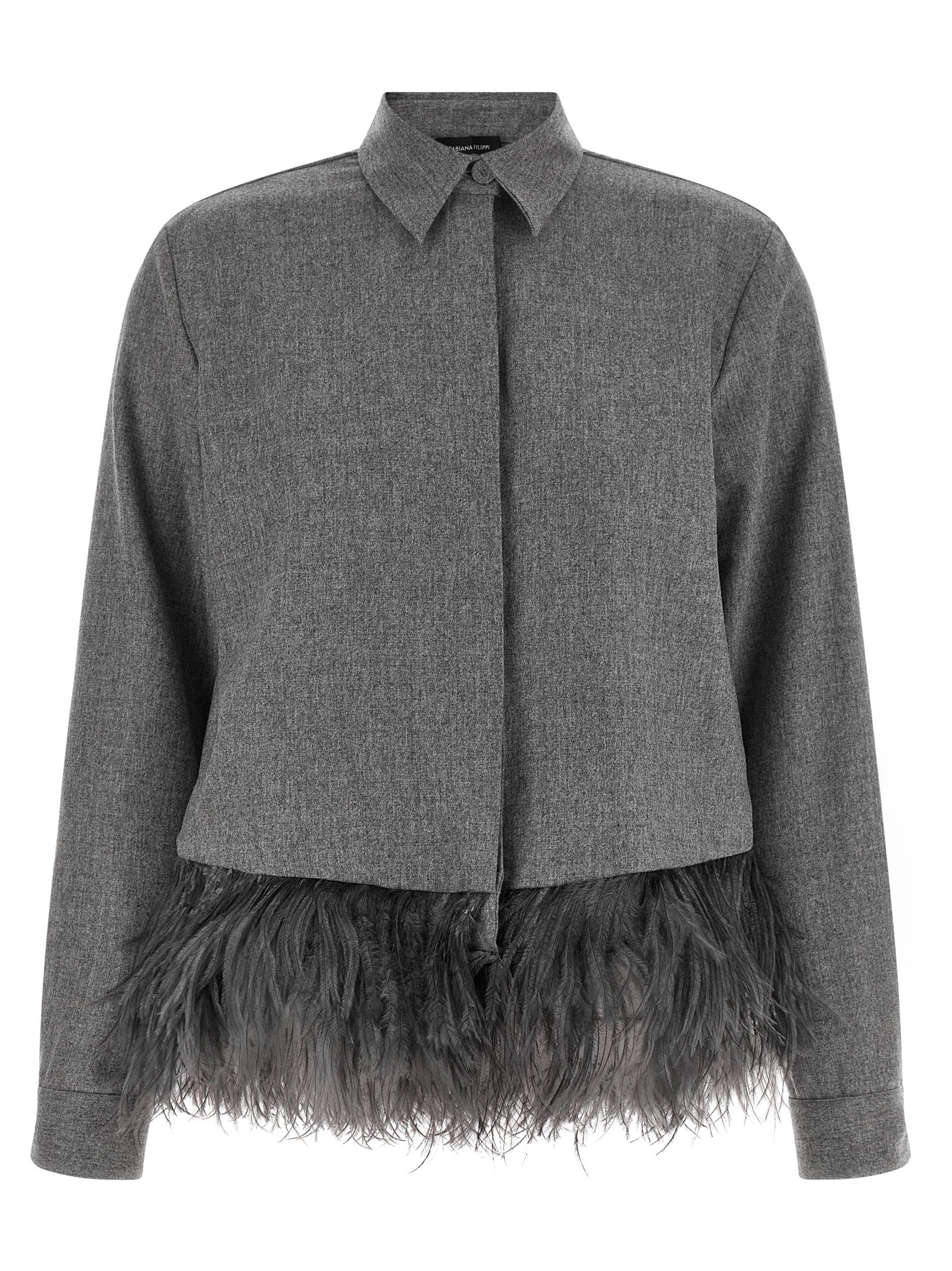 Fabiana Filippi Feather Shirt