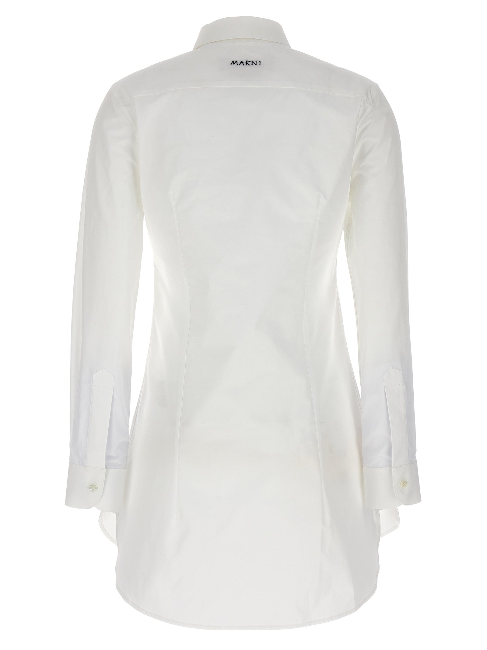 Marni Cut-Out Collar Shirt