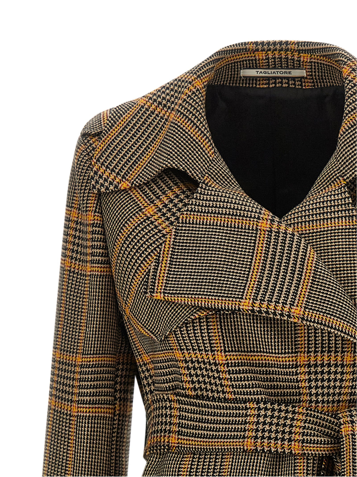 Tagliatore 'Carola' Check Coat