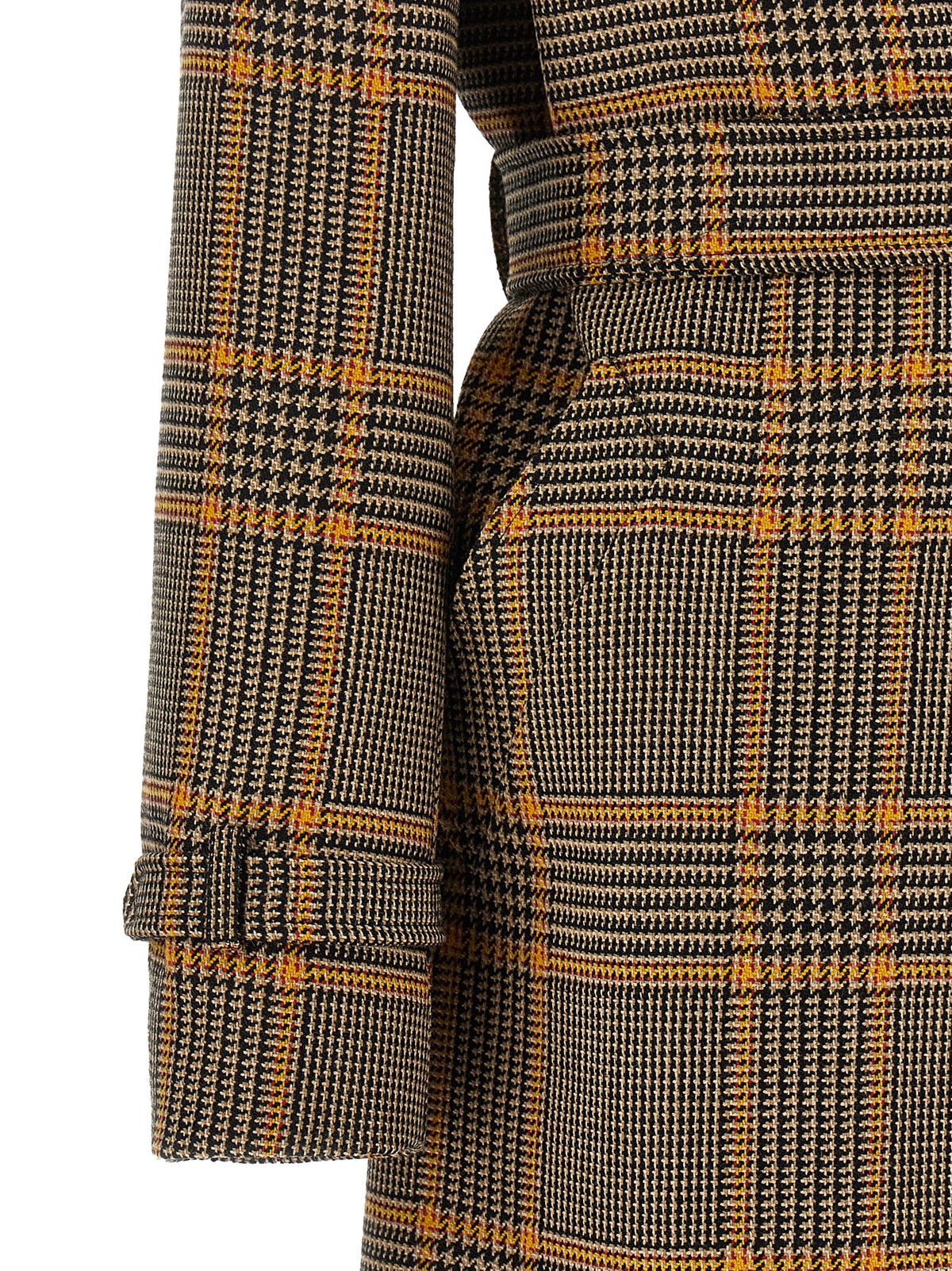 Tagliatore 'Carola' Check Coat