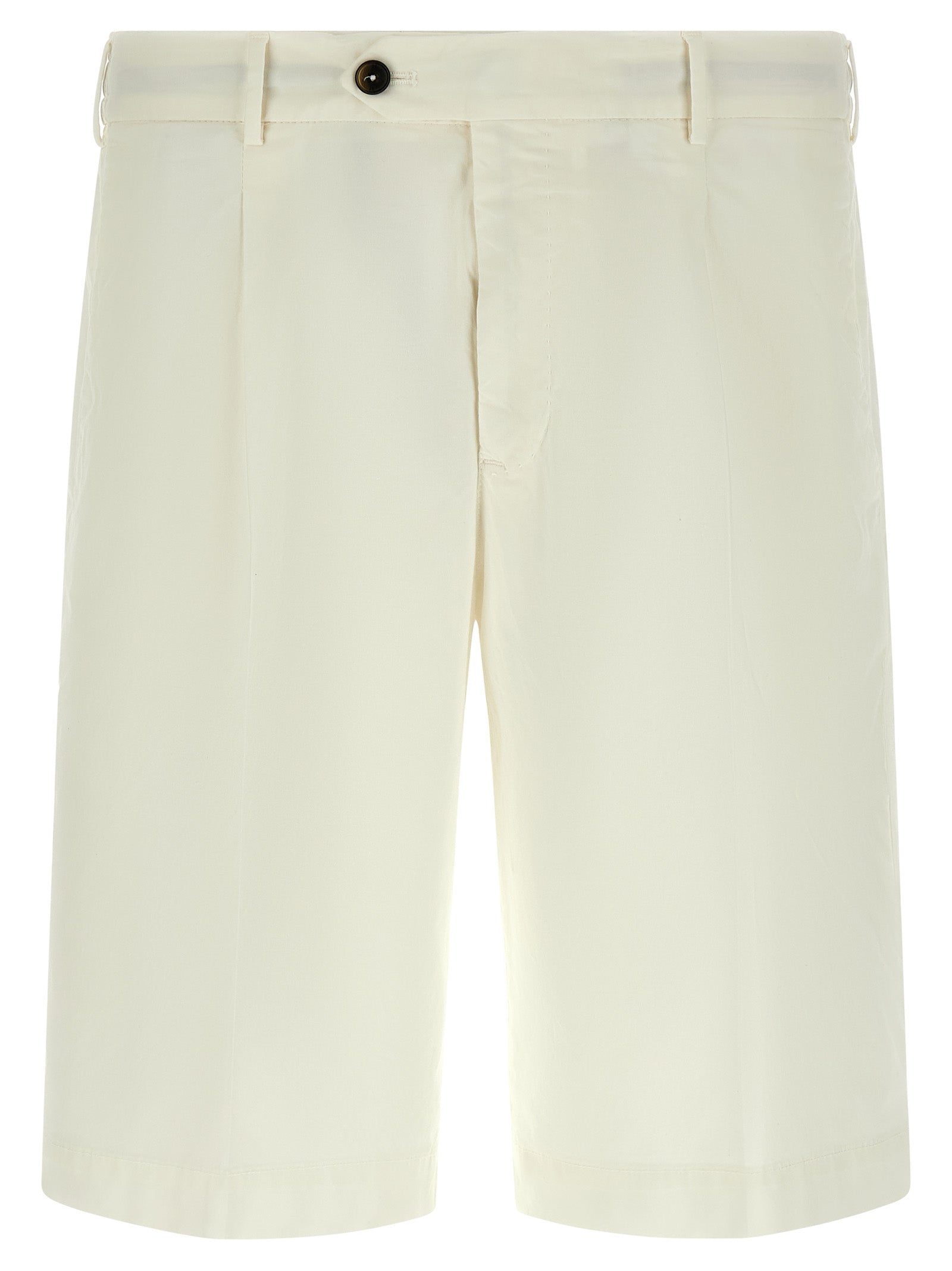 Pt Torino Stretch Cotton Bermuda Shorts