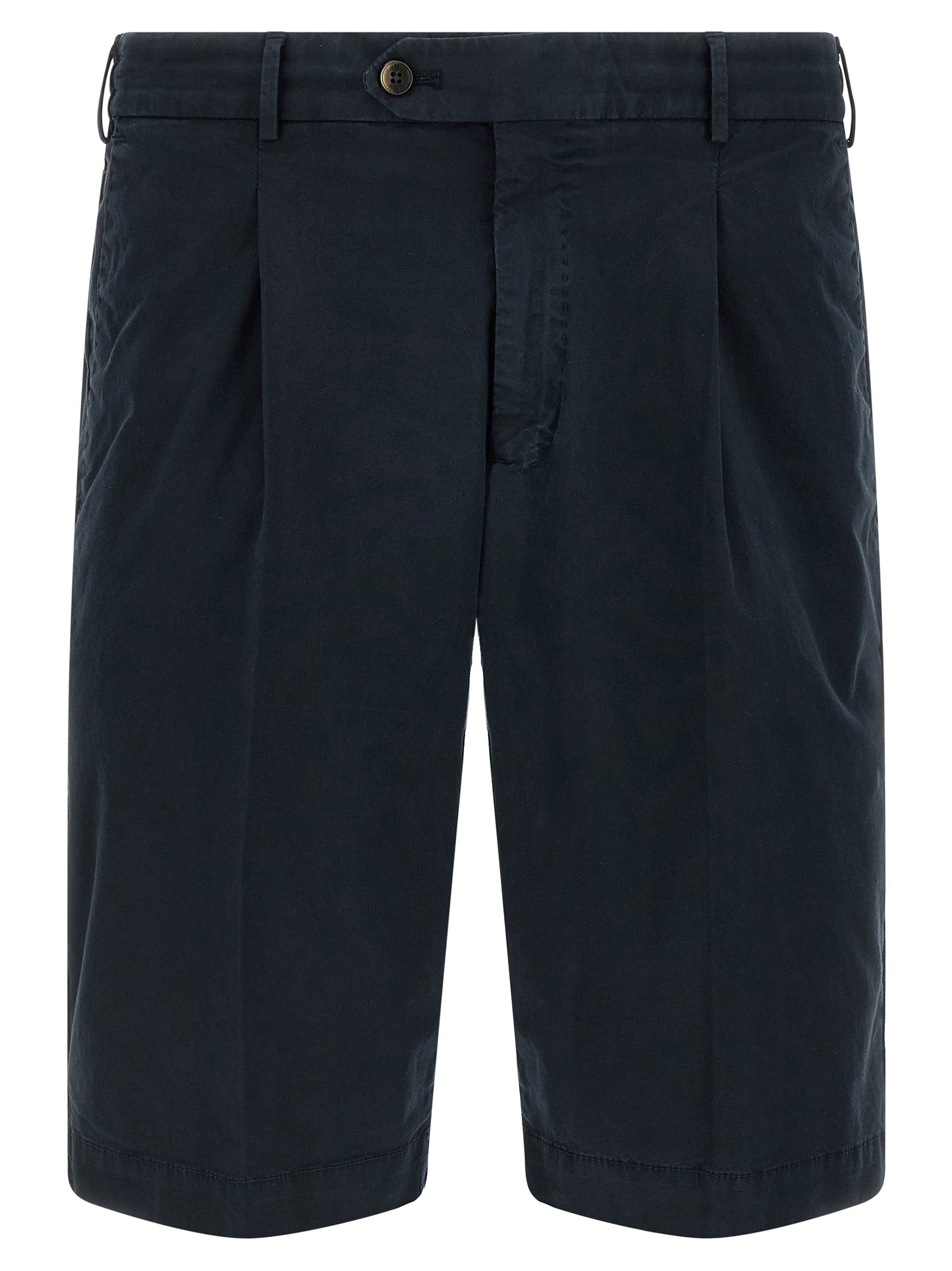 Pt Torino Stretch Cotton Bermuda Shorts