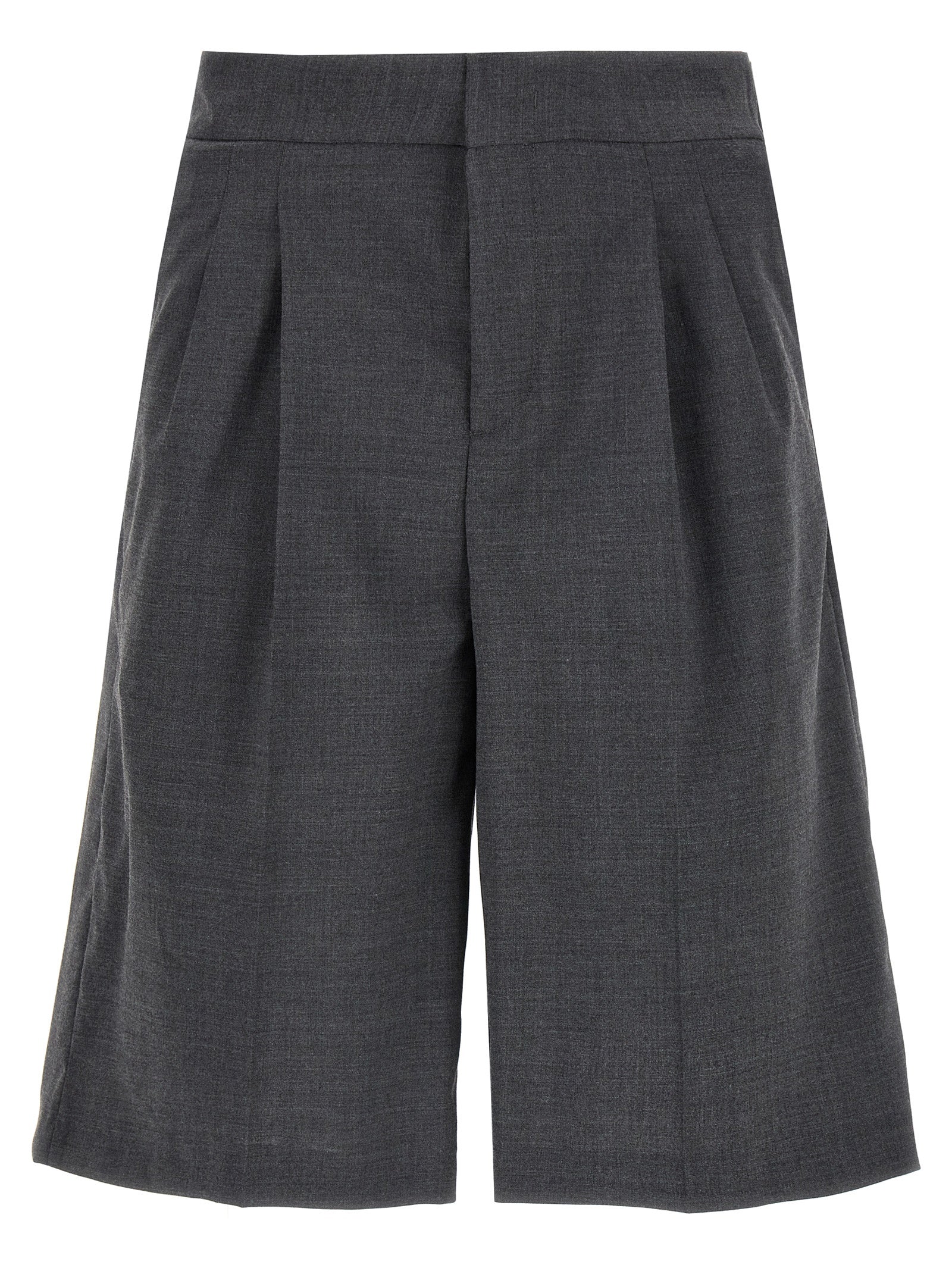 Pt Torino Techno Wool Bermuda Shorts