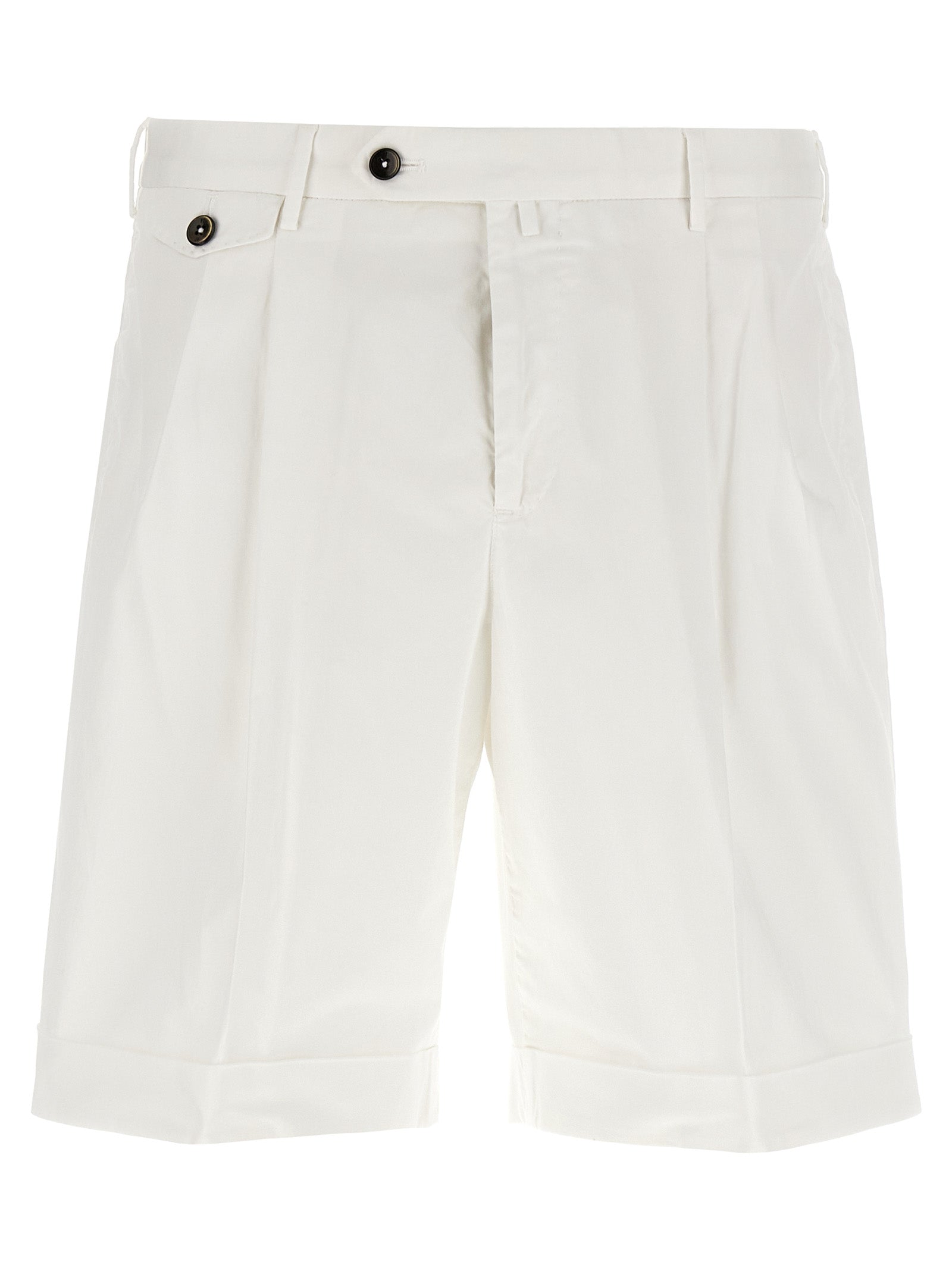 Pt Torino Cotton Bermuda Shorts