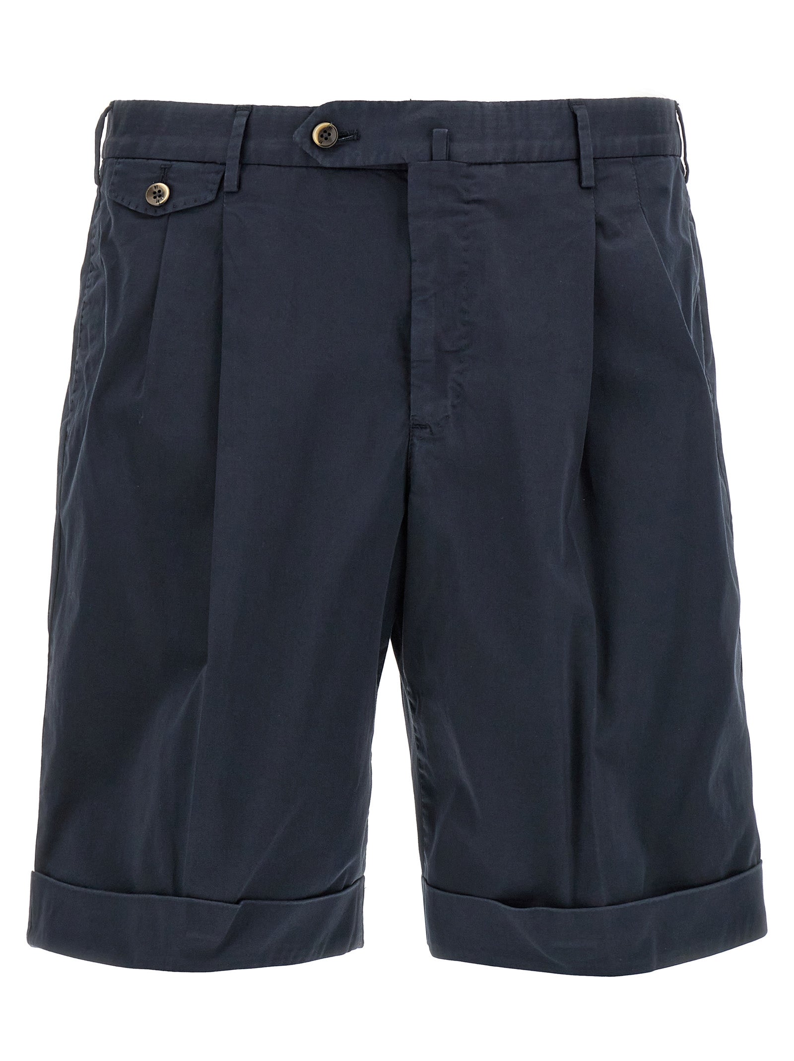 Pt Torino Cotton Bermuda Shorts