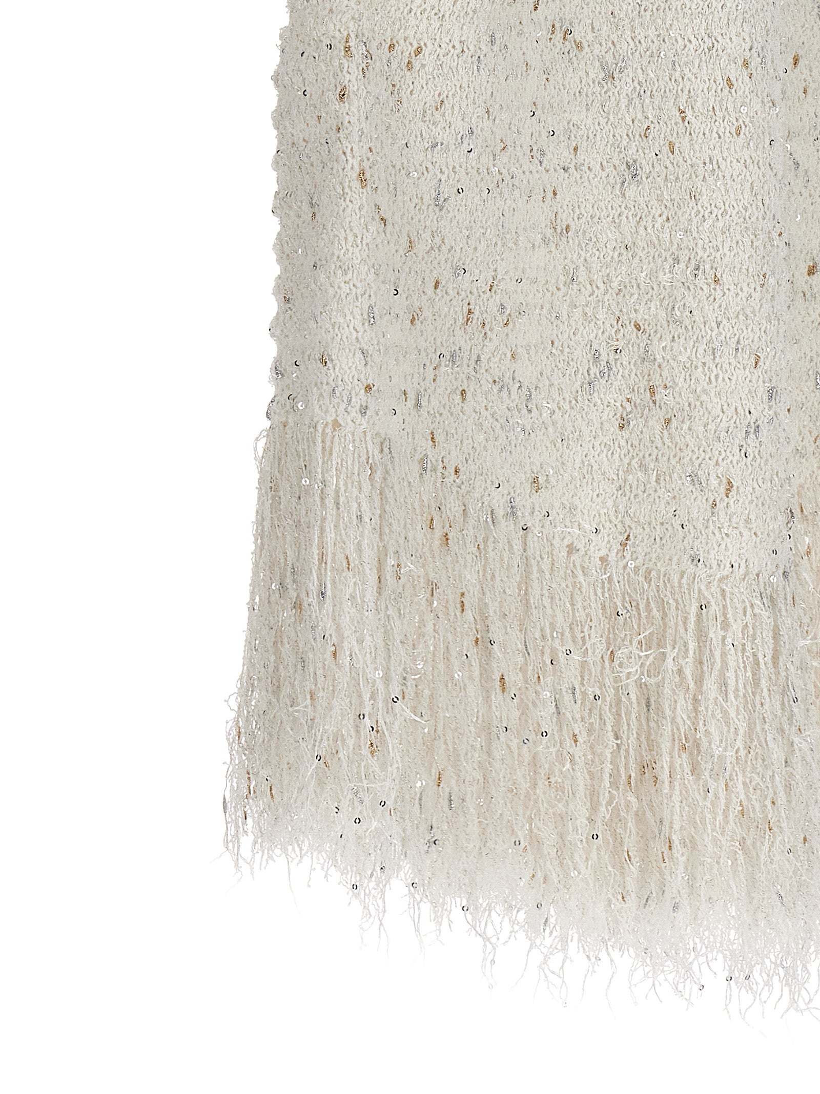 Balmain 'Fringed Tweed' Dress