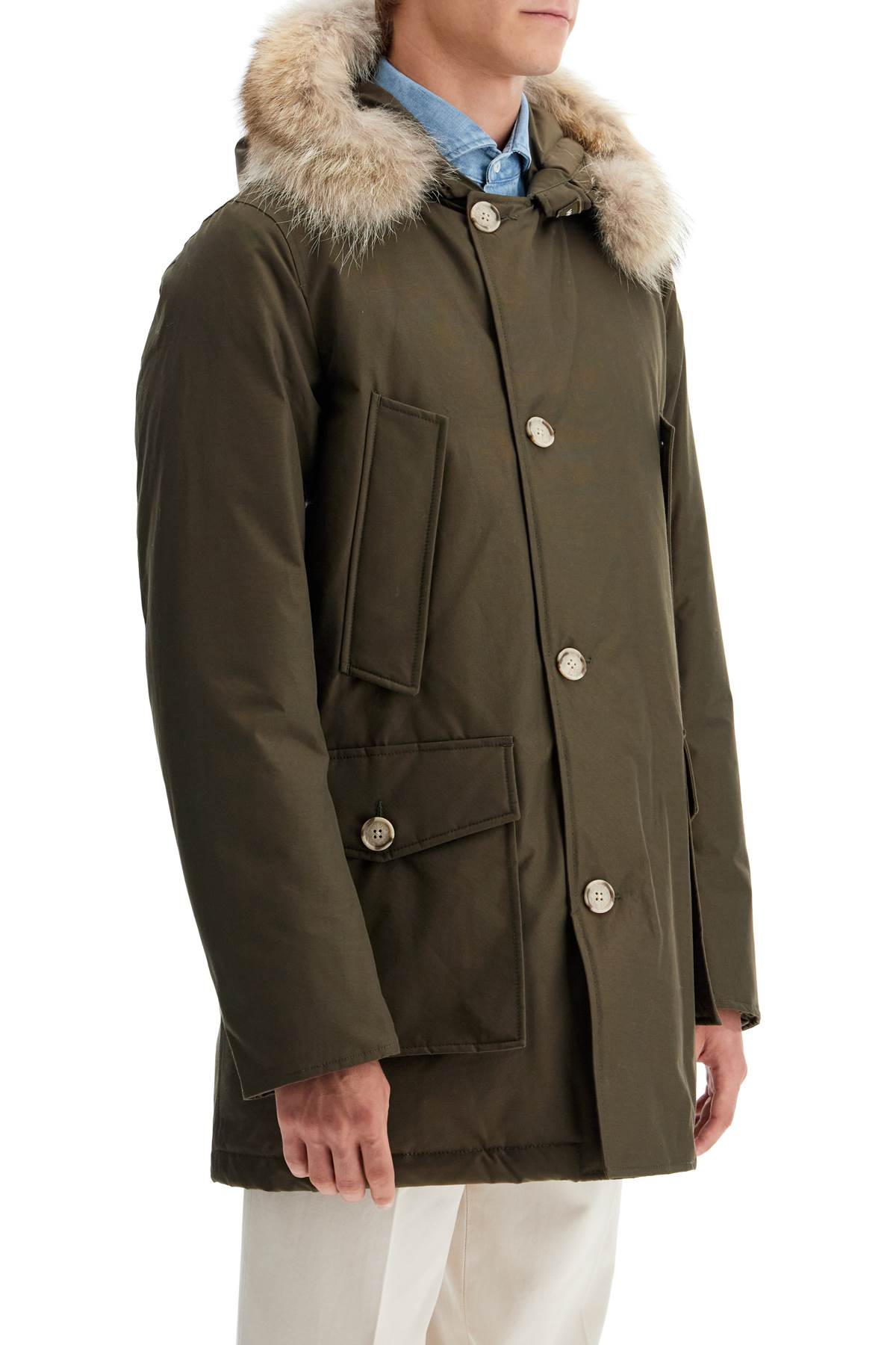 Woolrich Arctic Parka In Ramar Cloth