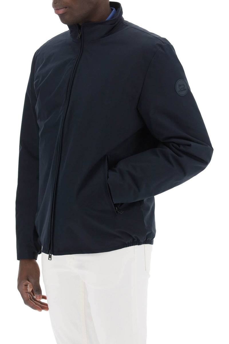 Woolrich Sailing Windbreaker Jacket Blue