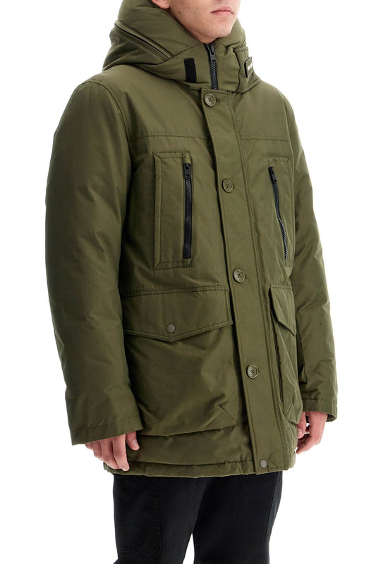 Woolrich 'Arctic' Parka In Ramar Fabric Khaki